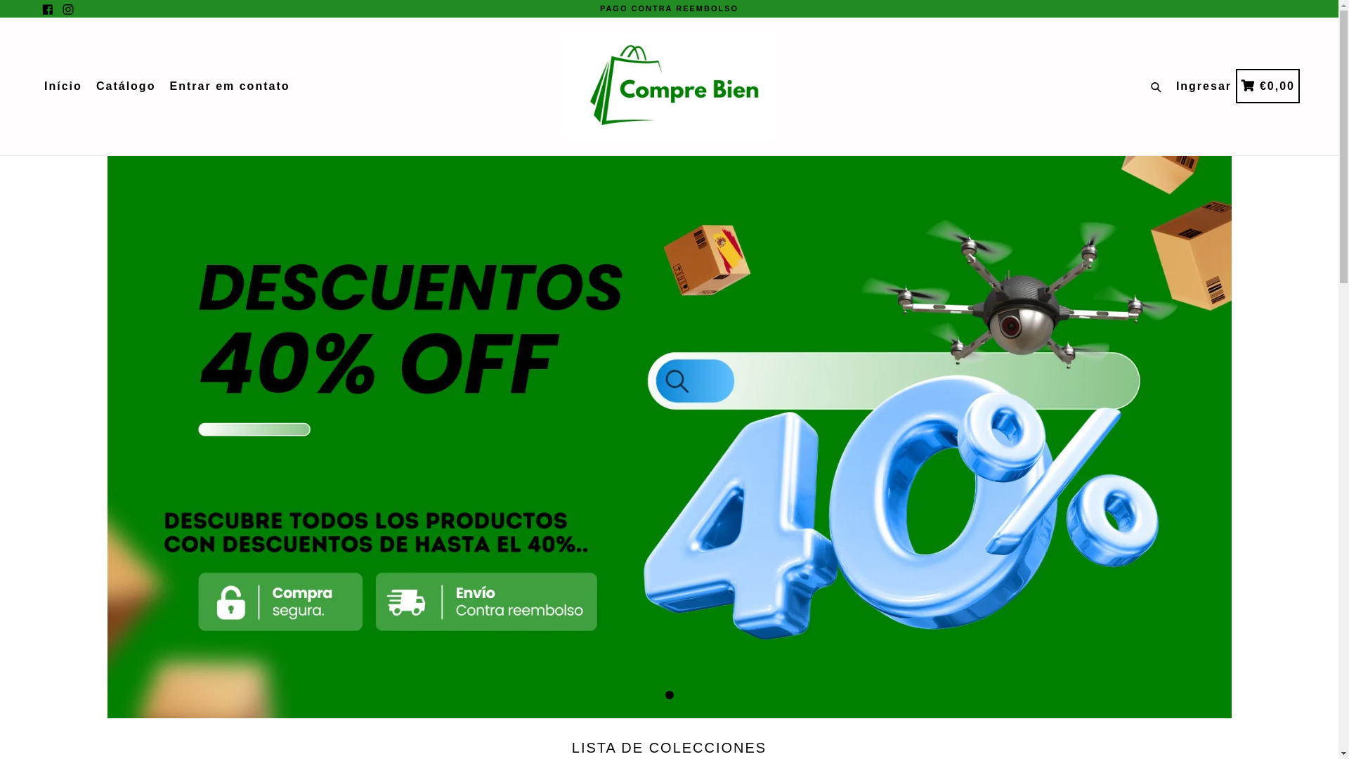 website screenshot of https://comprebien.online/