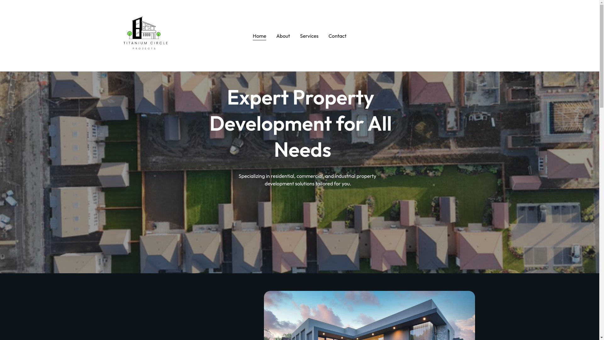 website screenshot of https://titaniumcirclegroup.co.za/