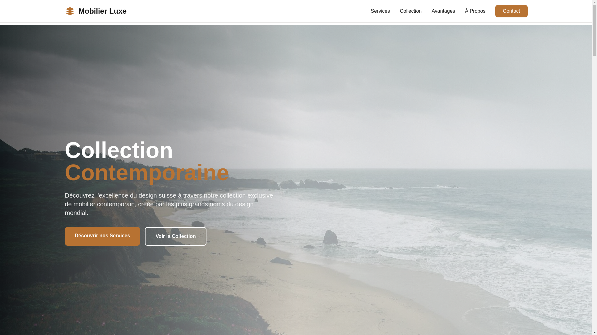 website screenshot of https://modernavan.com/
