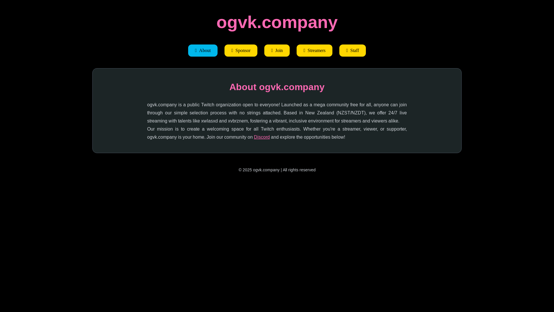 website screenshot of https://ogvkcompany.pages.dev/