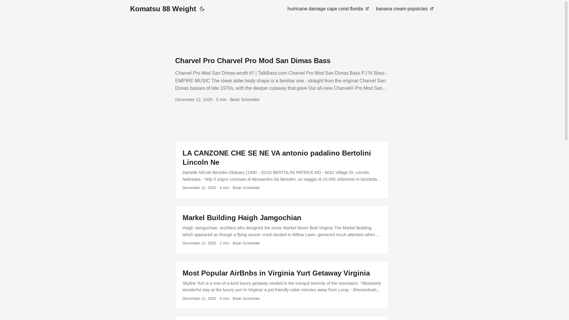 website screenshot of https://komatsu88weight.pages.dev/