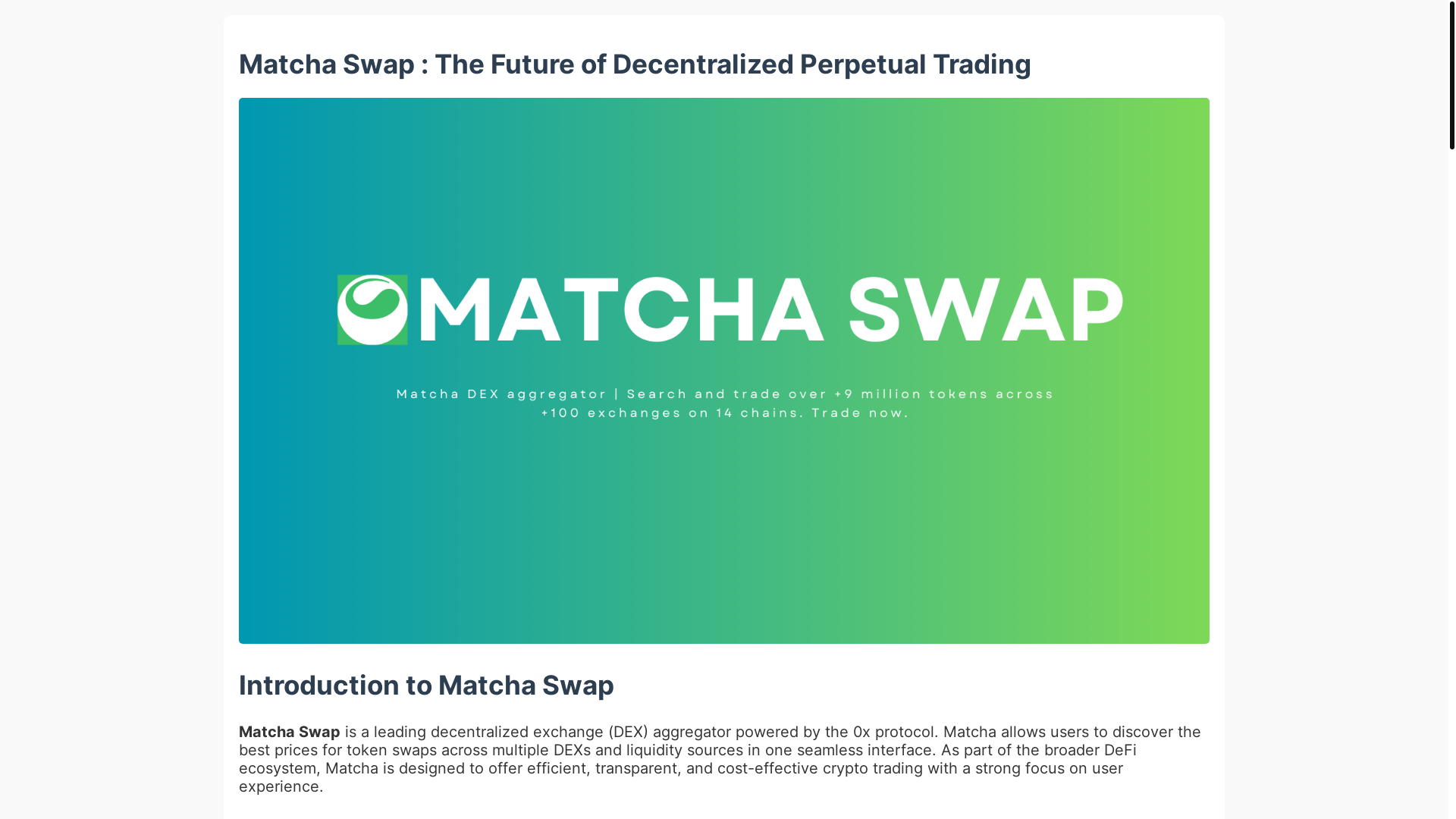 website screenshot of https://matcha-swap.pages.dev/