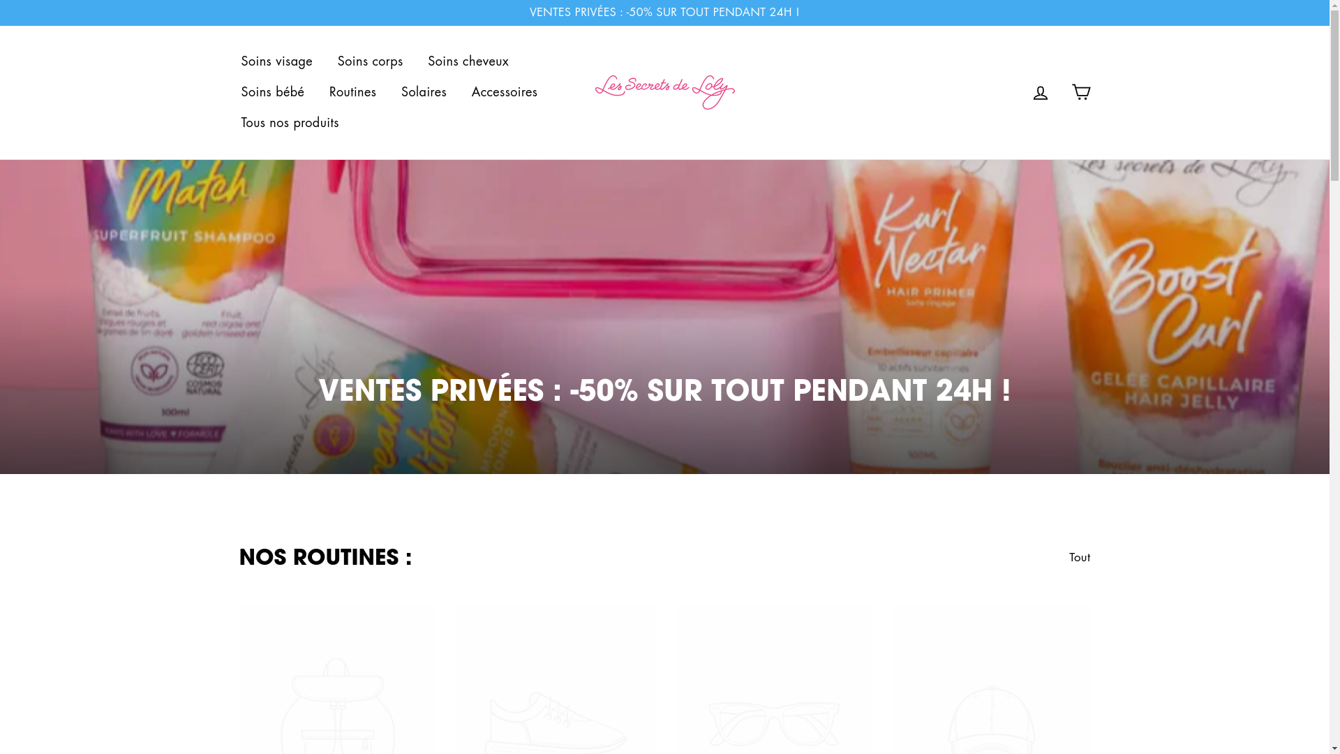 website screenshot of https://lessecretsdelol-studio.com/