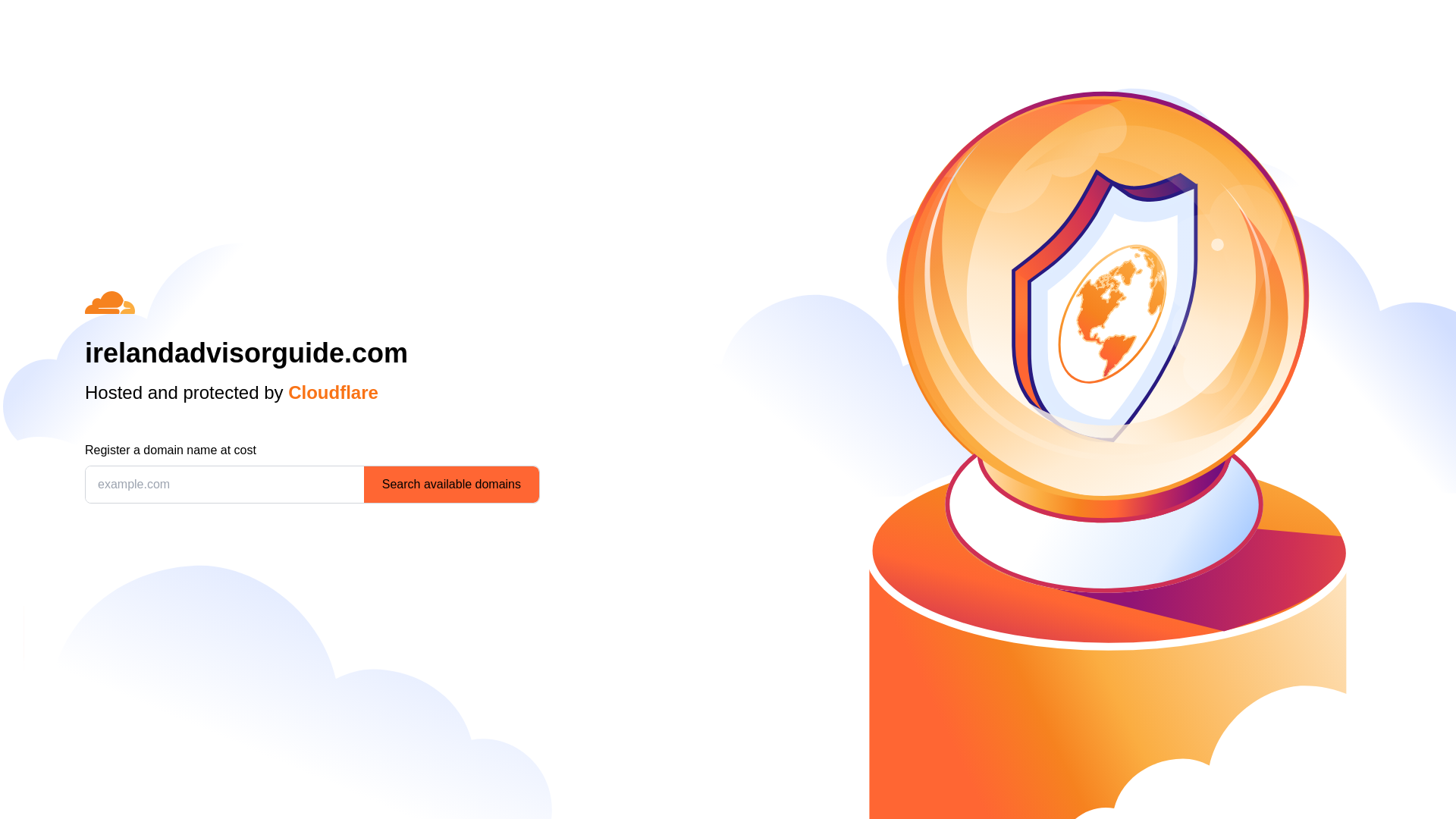 website screenshot of https://irelandadvisorguide.com/
