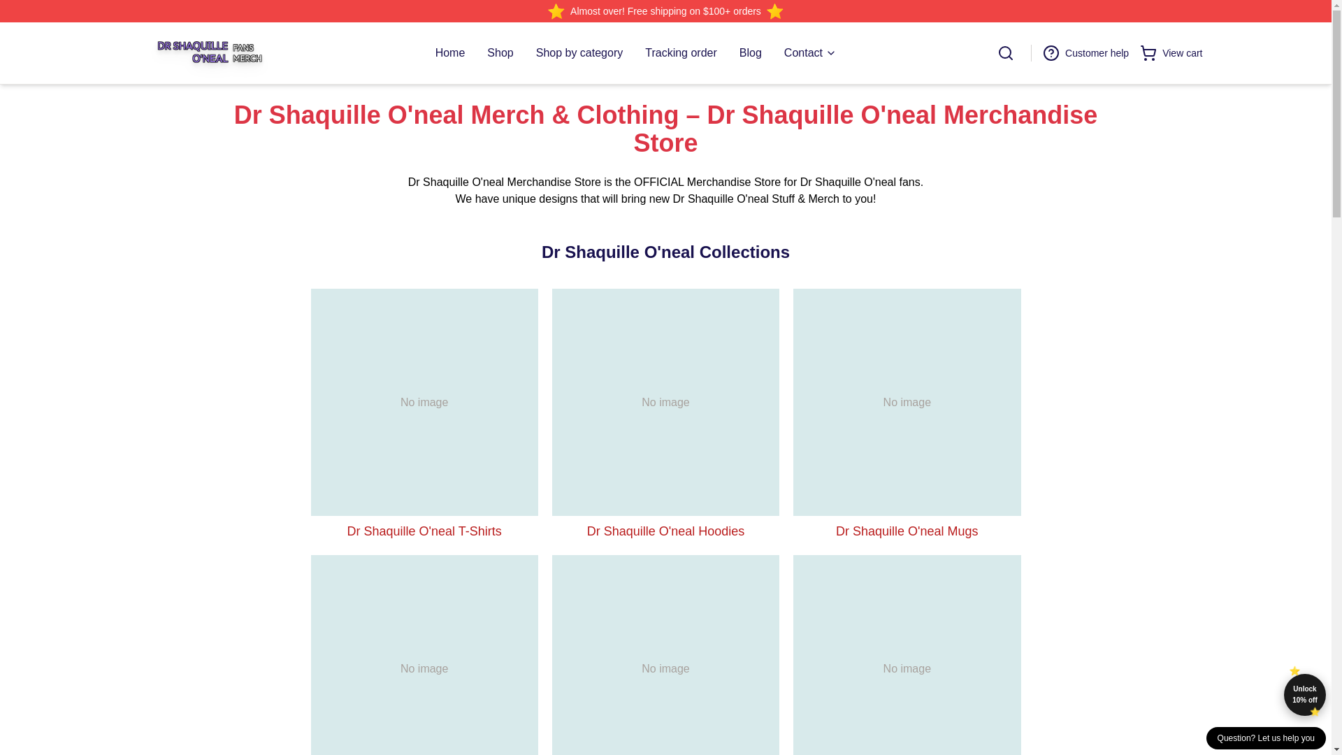 website screenshot of https://drshaquilleoneal.shop/