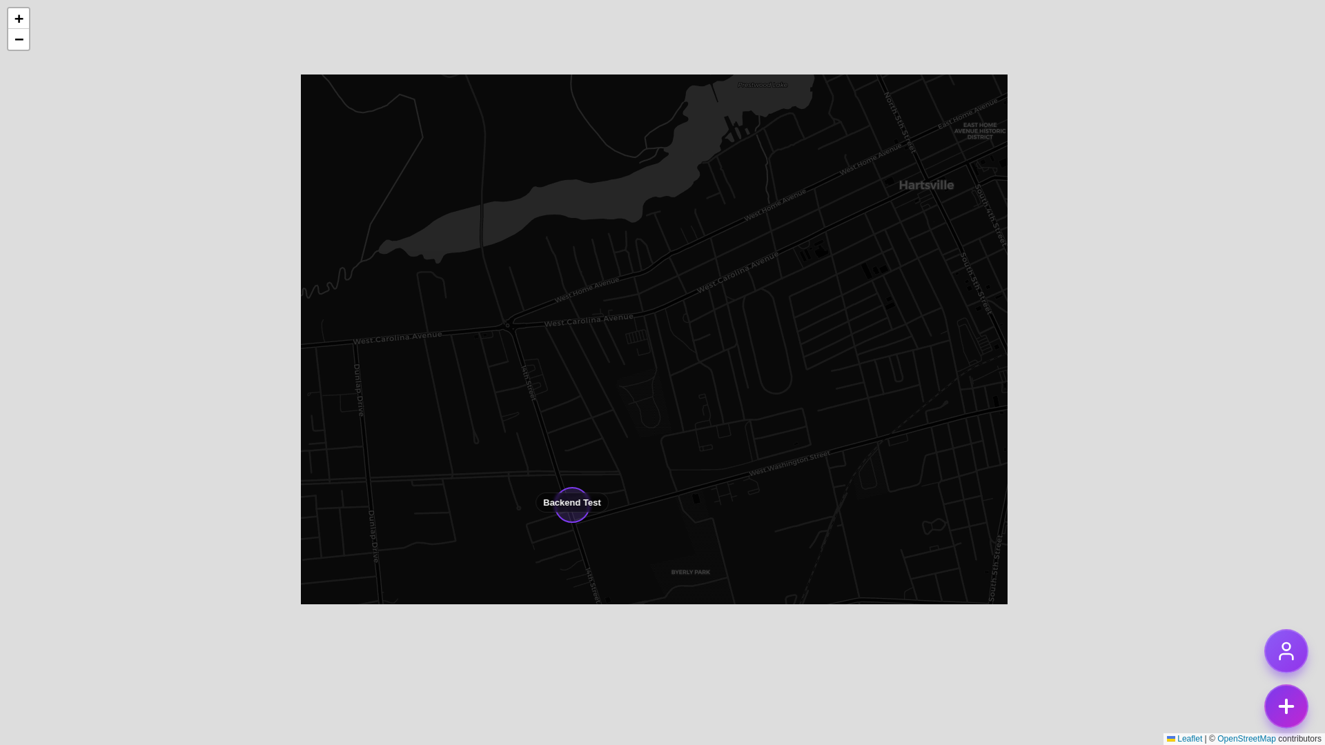 website screenshot of https://geochat.space/