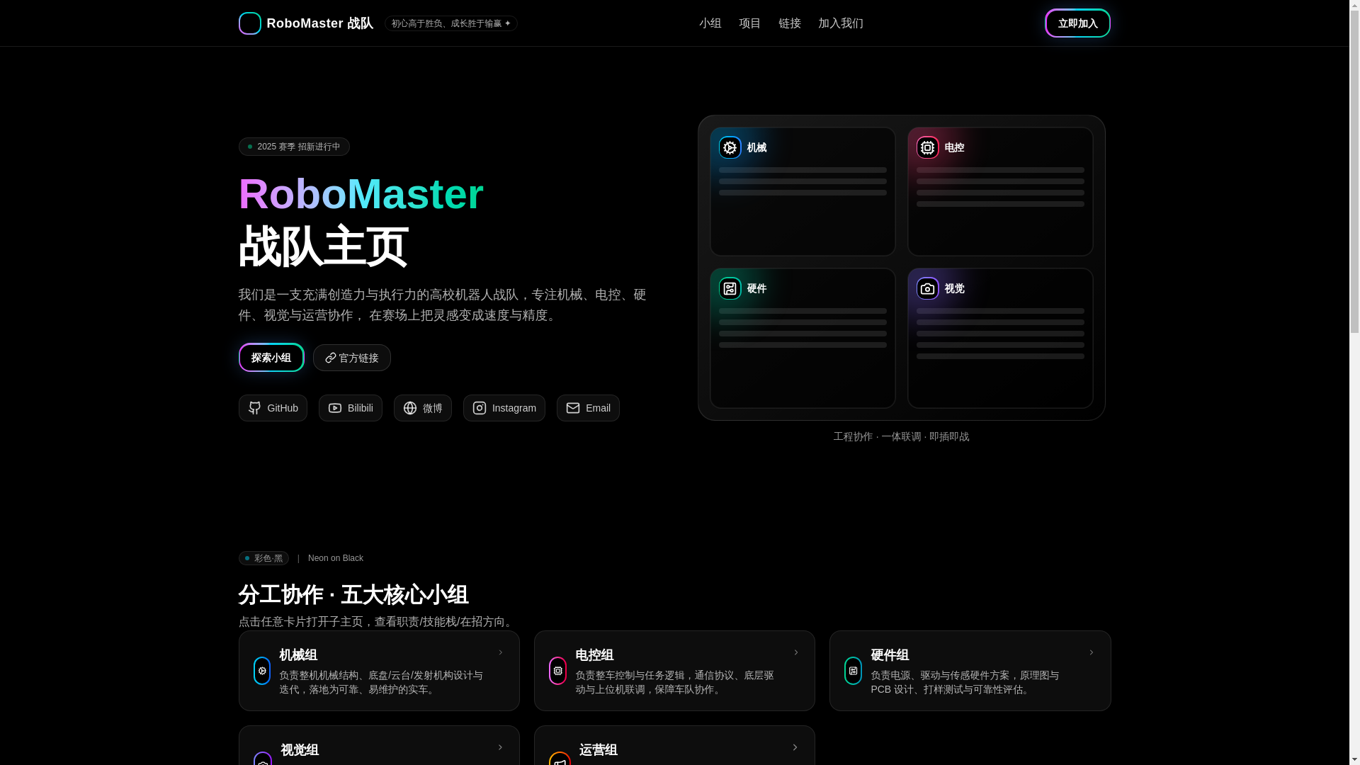 website screenshot of https://rm-team-fever.top/