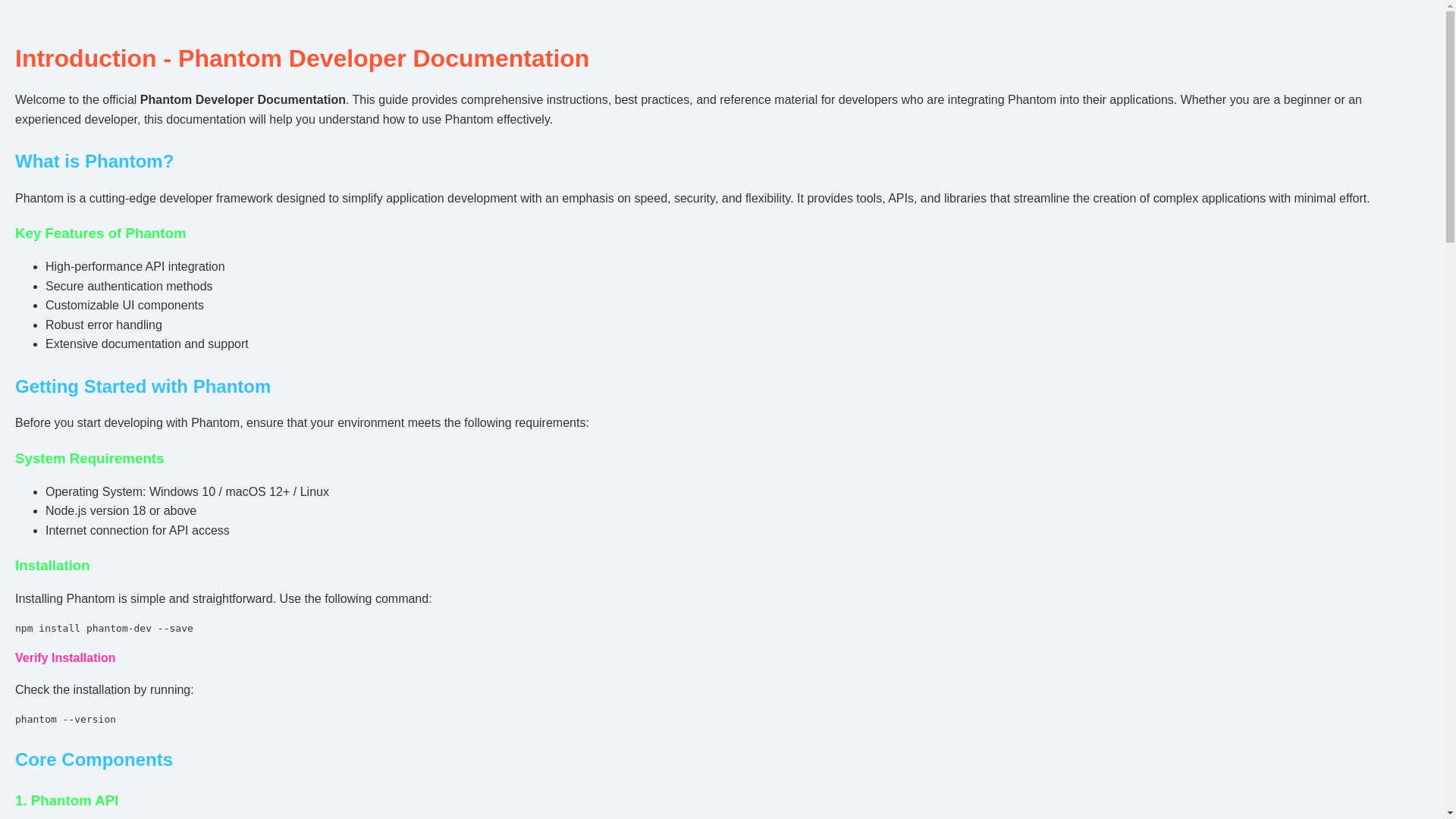 website screenshot of https://phanttm-en.pages.dev/