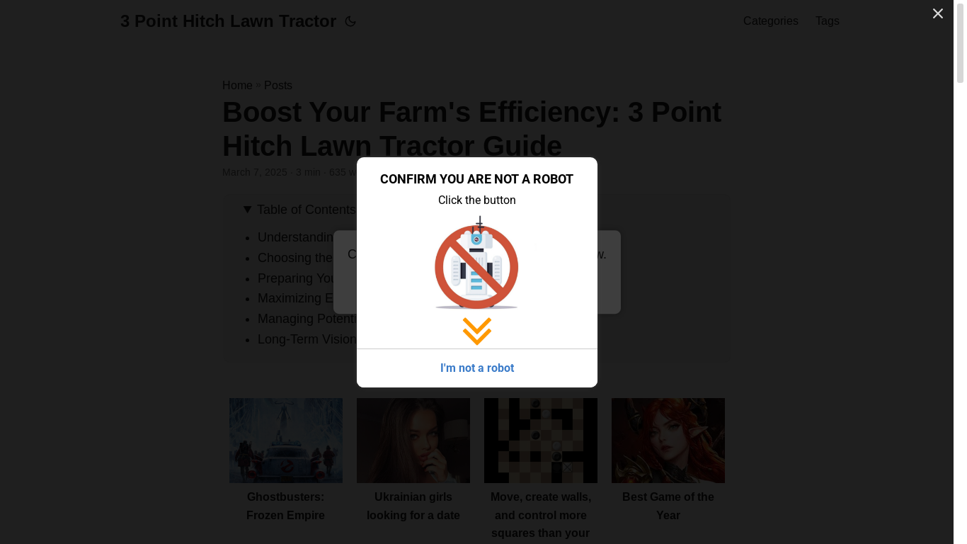 website screenshot of https://3-point-hitch-lawn-tractor.pages.dev/