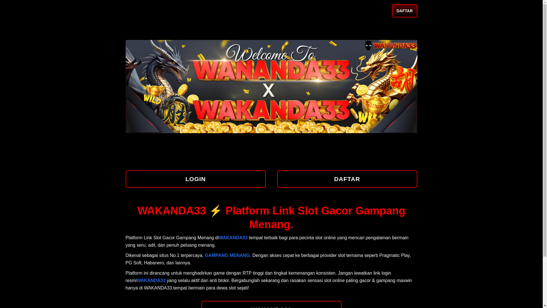 website screenshot of https://wakanda33slot.pages.dev/