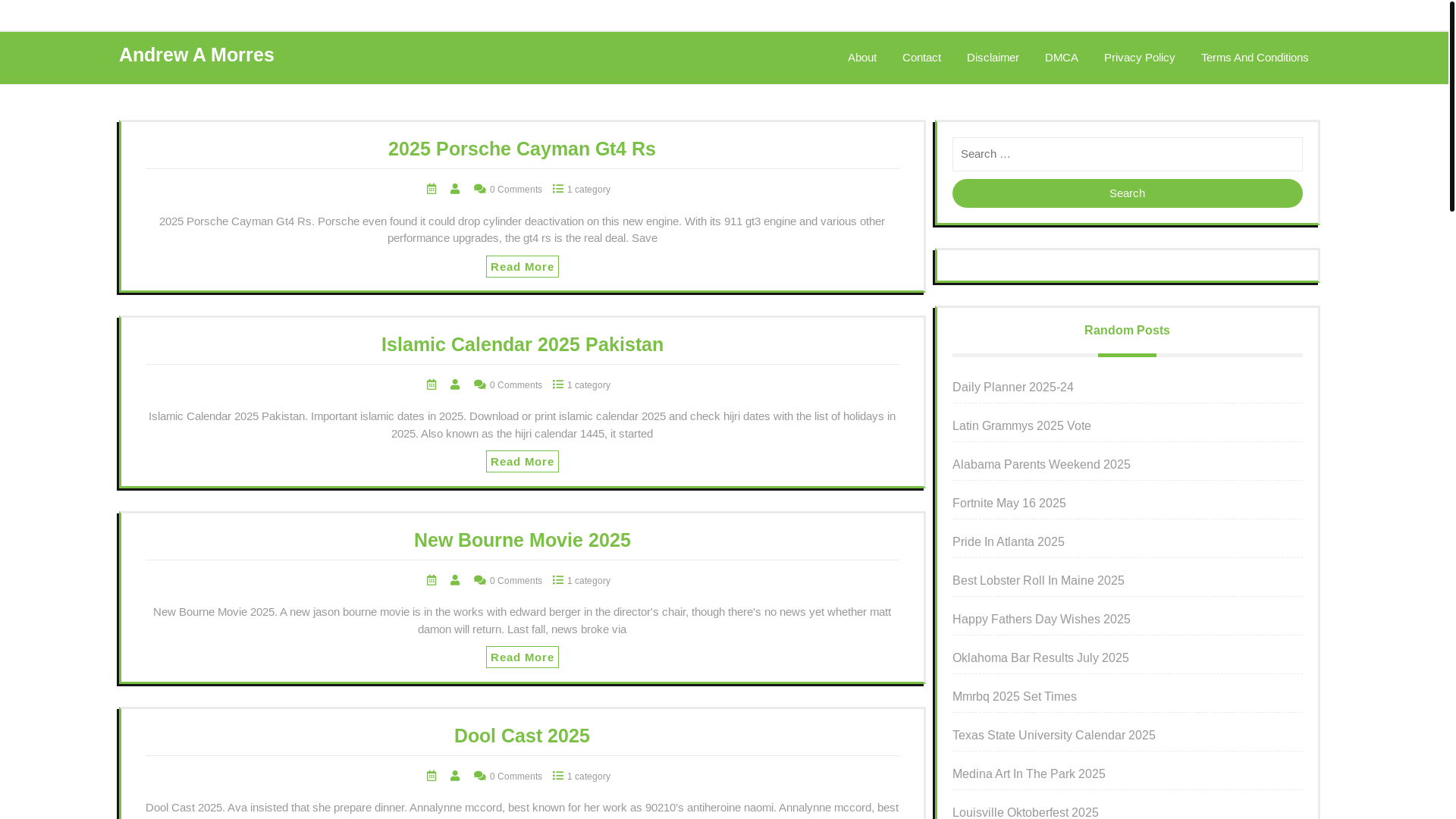 website screenshot of https://andrewamorres.pages.dev/
