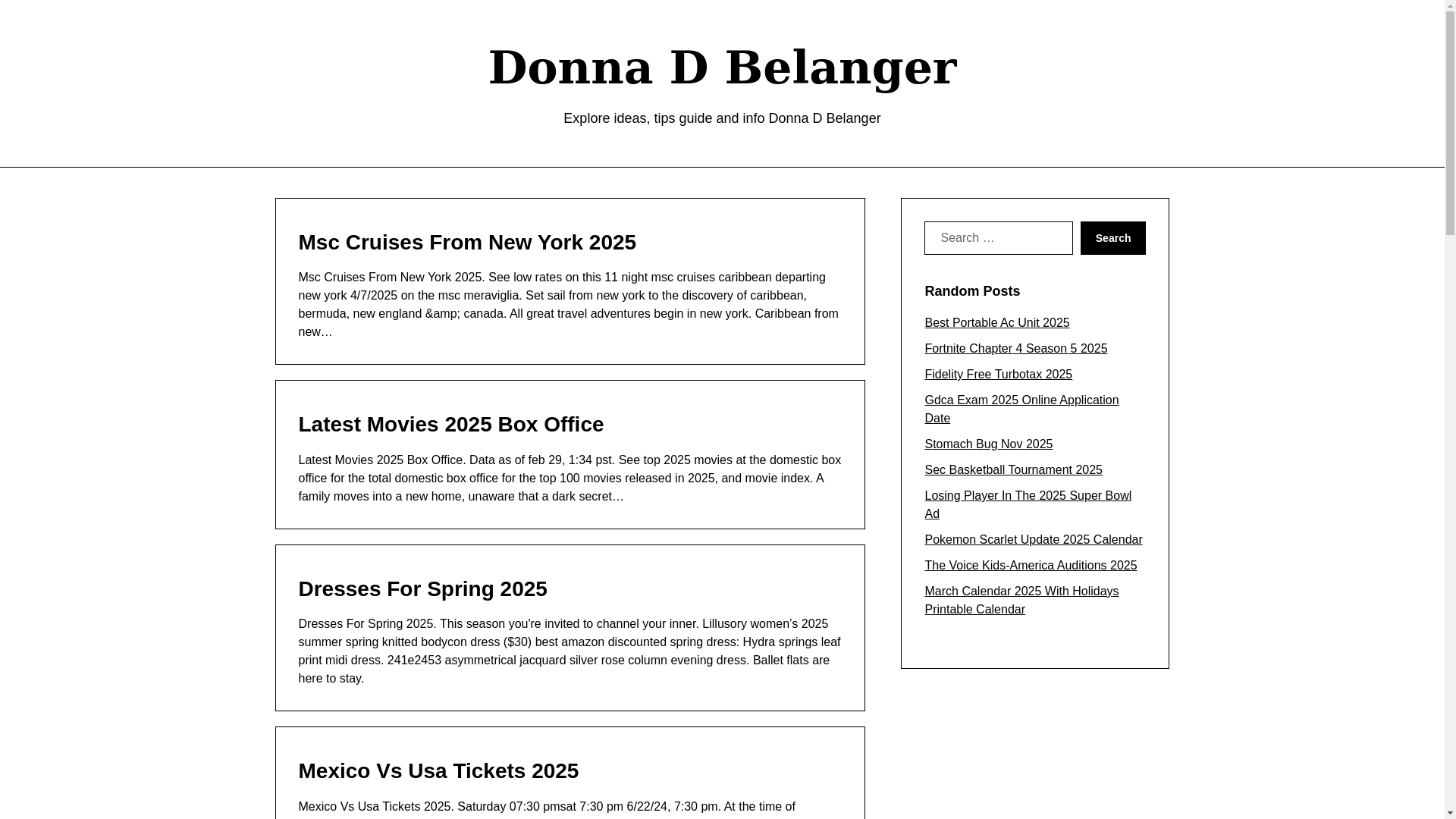 website screenshot of https://donnadbelangerm.pages.dev/
