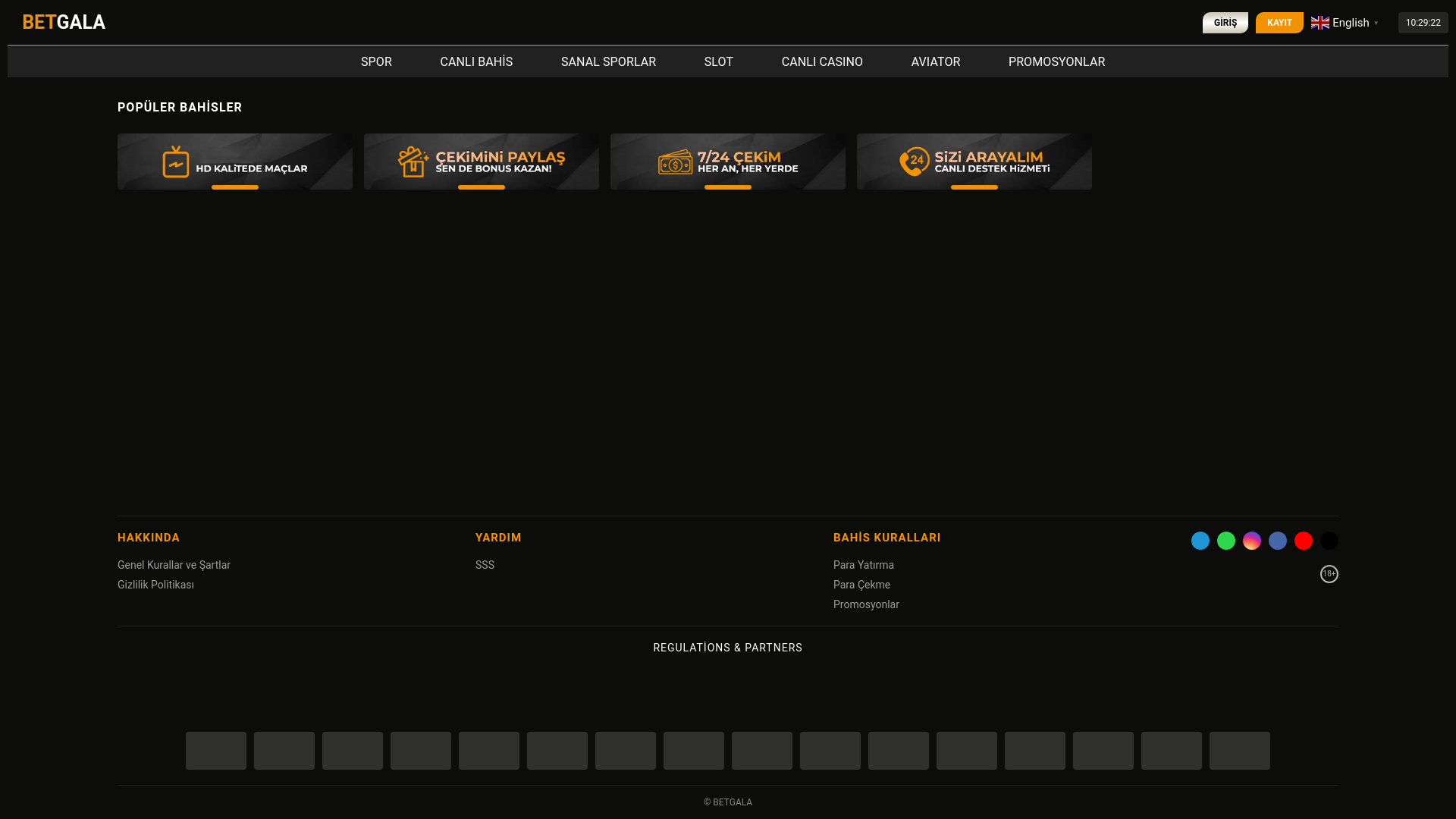 website screenshot of https://betgala78.com/