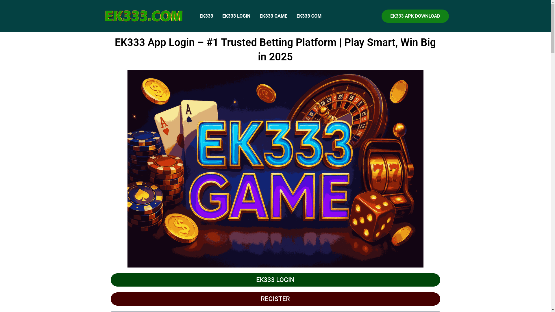 website screenshot of https://ek333-bd.com/