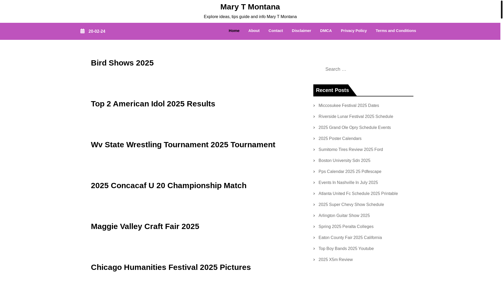 website screenshot of https://marytmontanaw.pages.dev/
