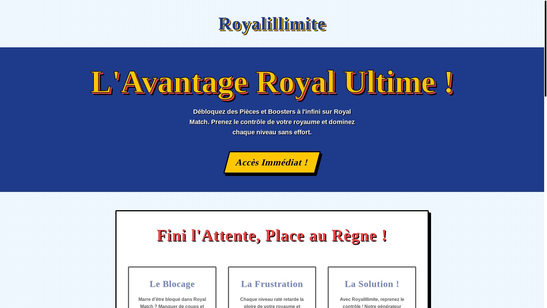 website screenshot of https://royalillimitexyz.pages.dev/