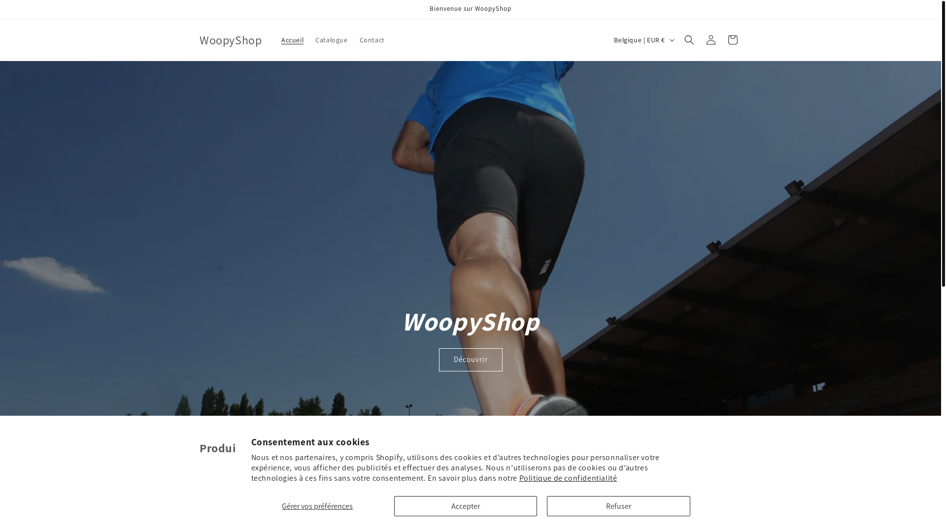 website screenshot of https://woopyshop.fr/