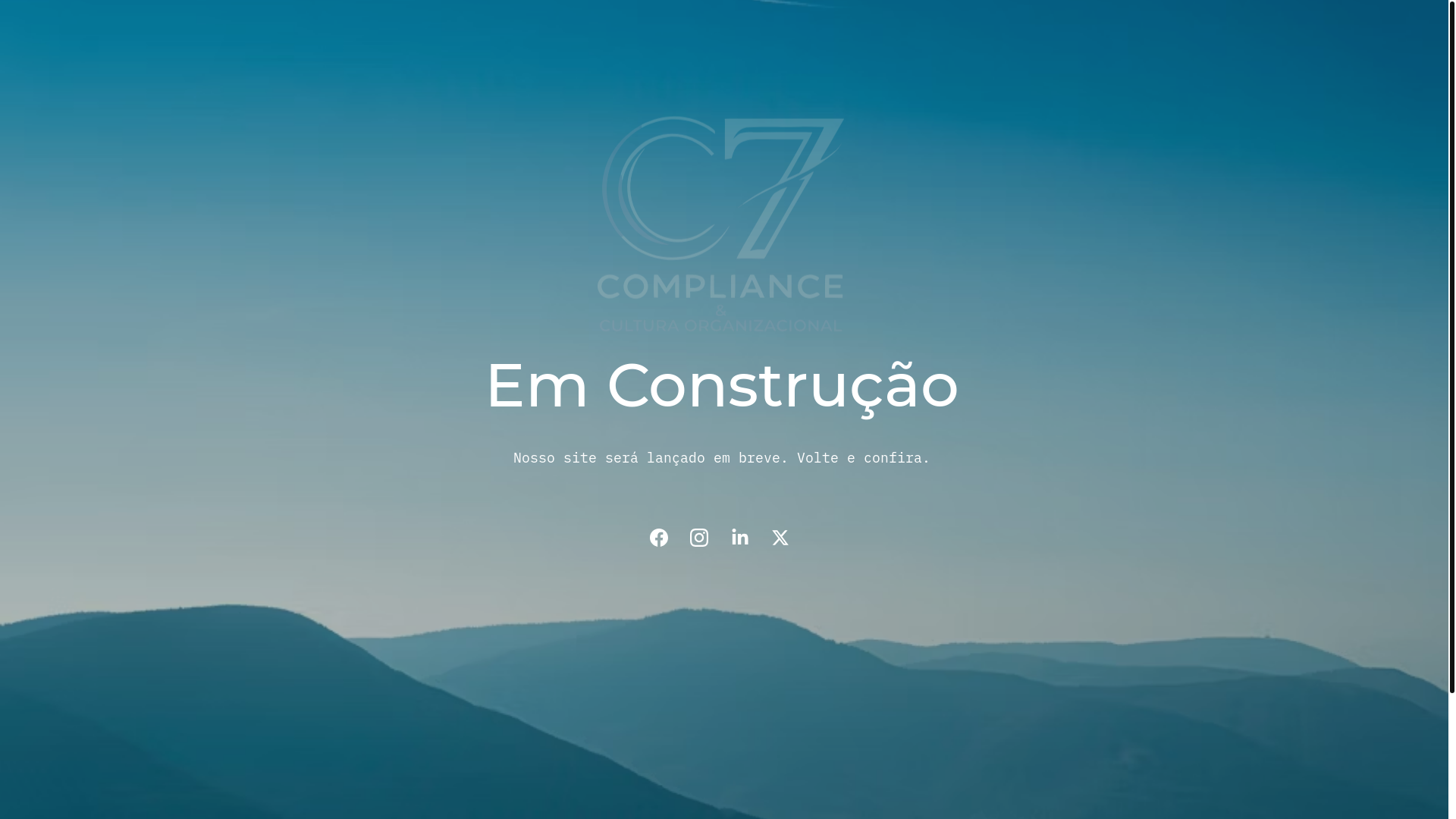 website screenshot of https://c7compliance.com.br/