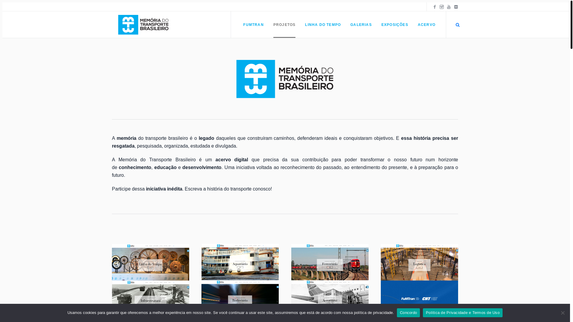 website screenshot of https://fumtranmemoria.org.br/
