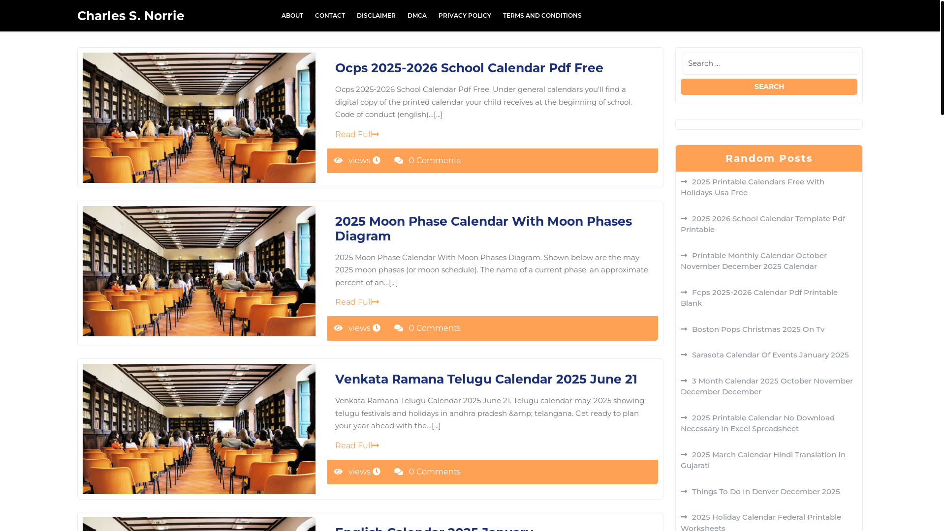 website screenshot of https://charlessnorrie.pages.dev/
