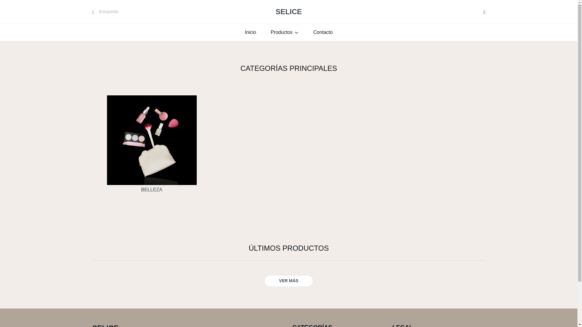 website screenshot of https://selice.online/