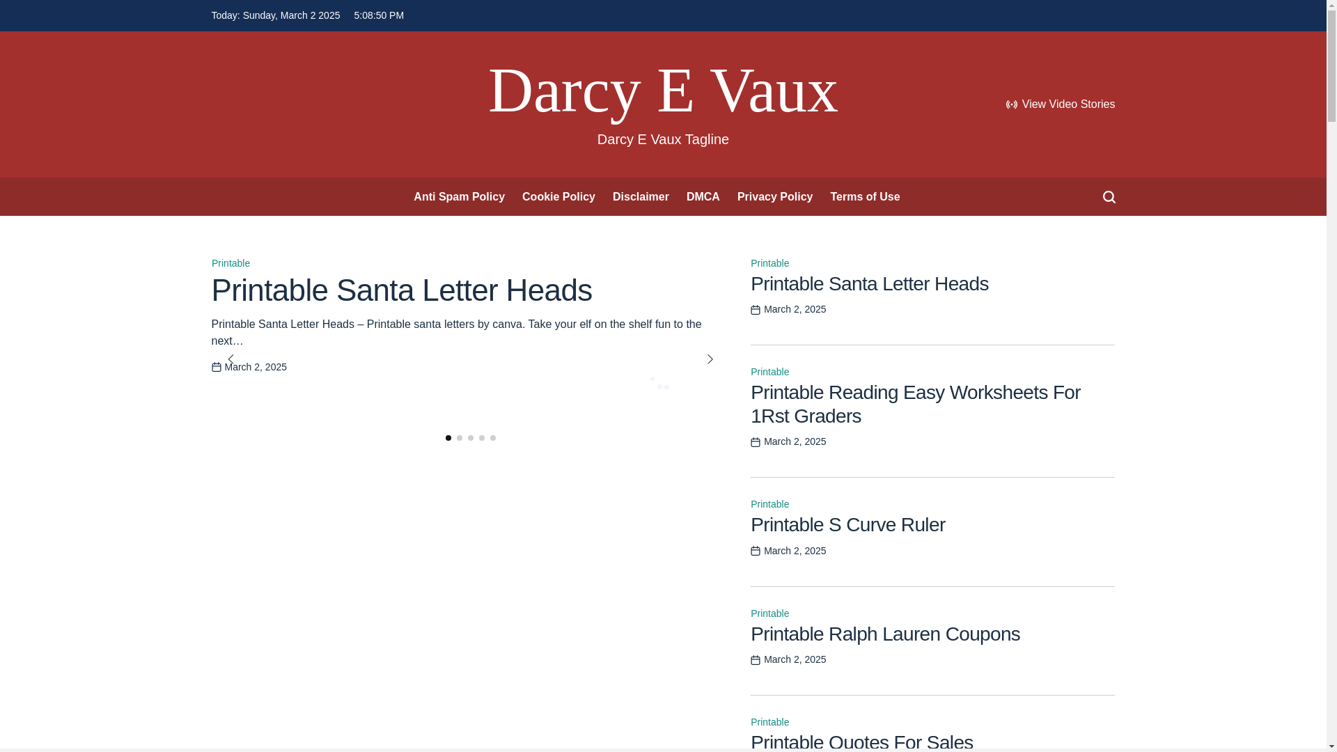 website screenshot of https://darcyevaux.pages.dev/