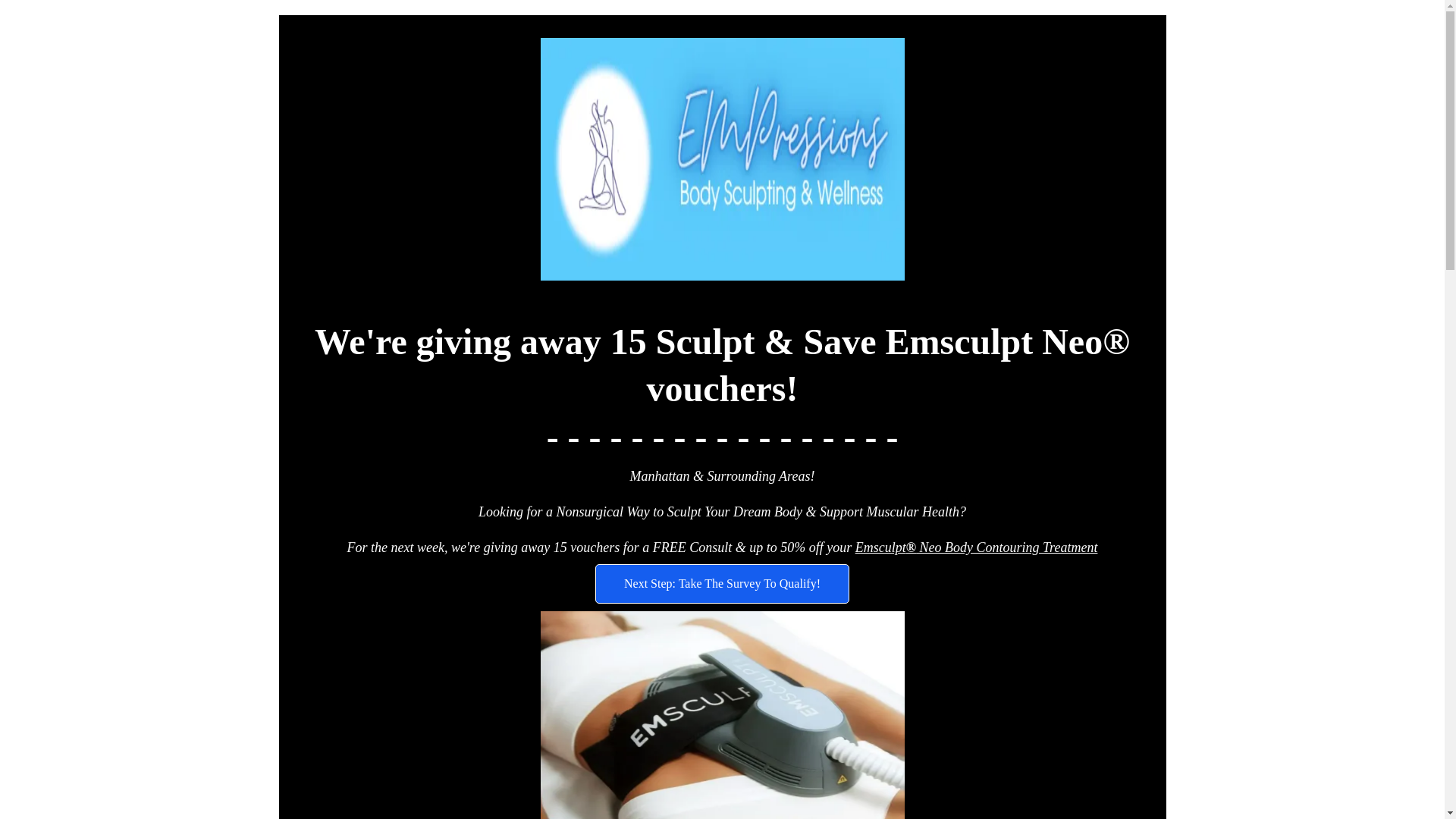 website screenshot of https://mysculpting.co/