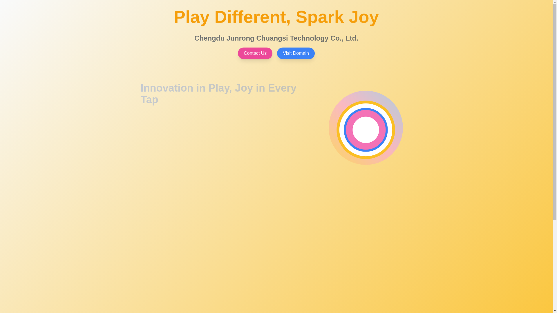 website screenshot of https://junrongchuangsi.com/