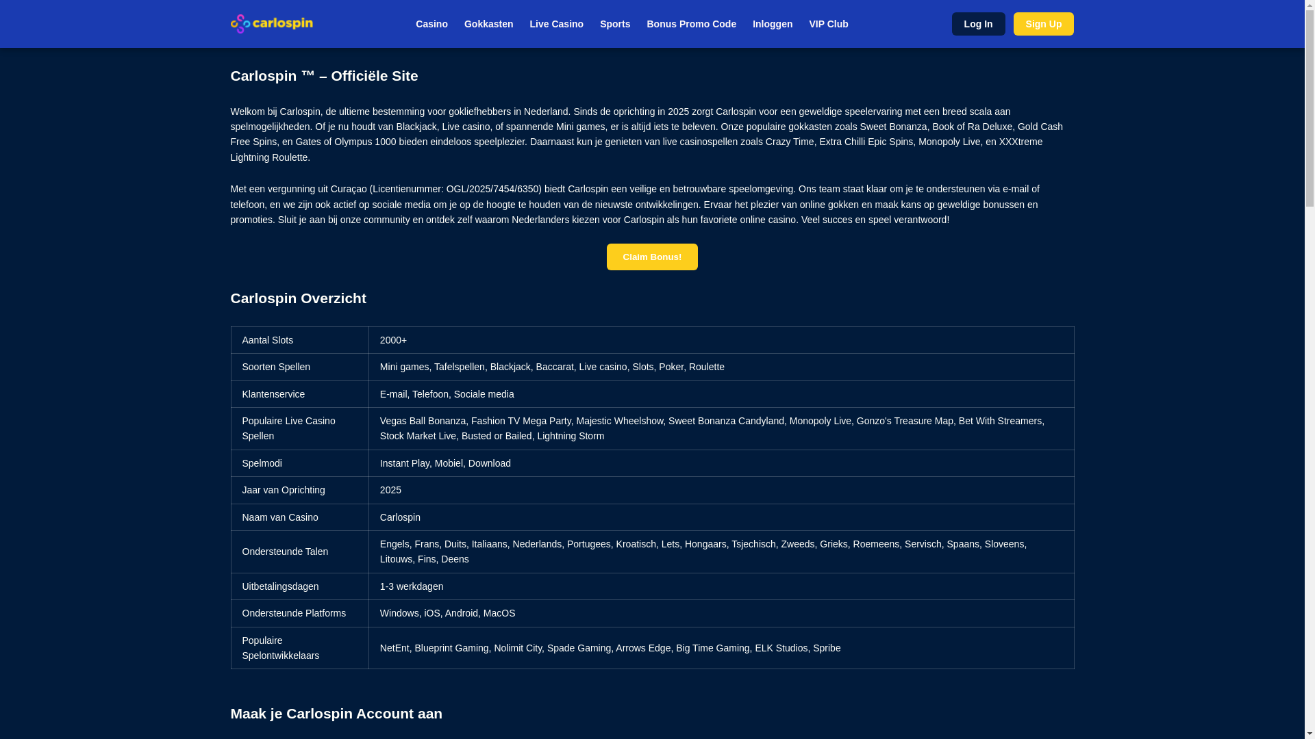 website screenshot of https://carlospin-casino-nl.pages.dev/