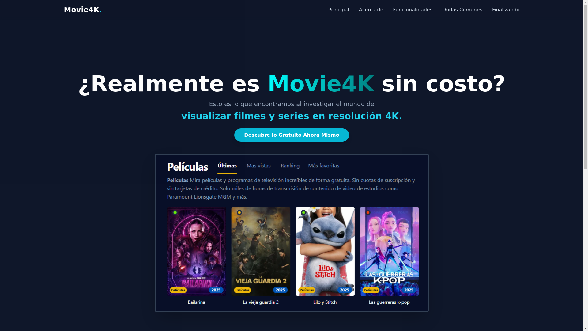 website screenshot of https://movie4k-pwb3.pages.dev/