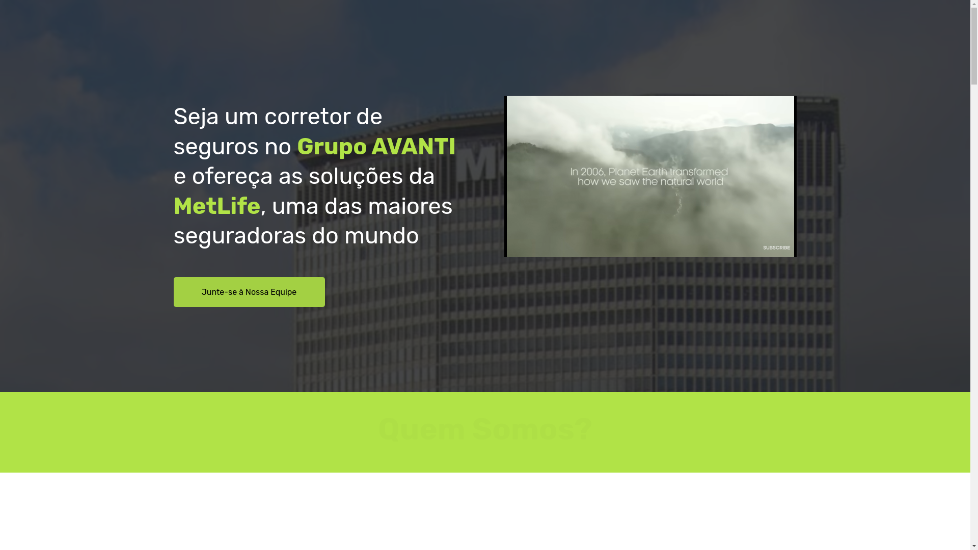 website screenshot of https://avantirecruiter.com.br/