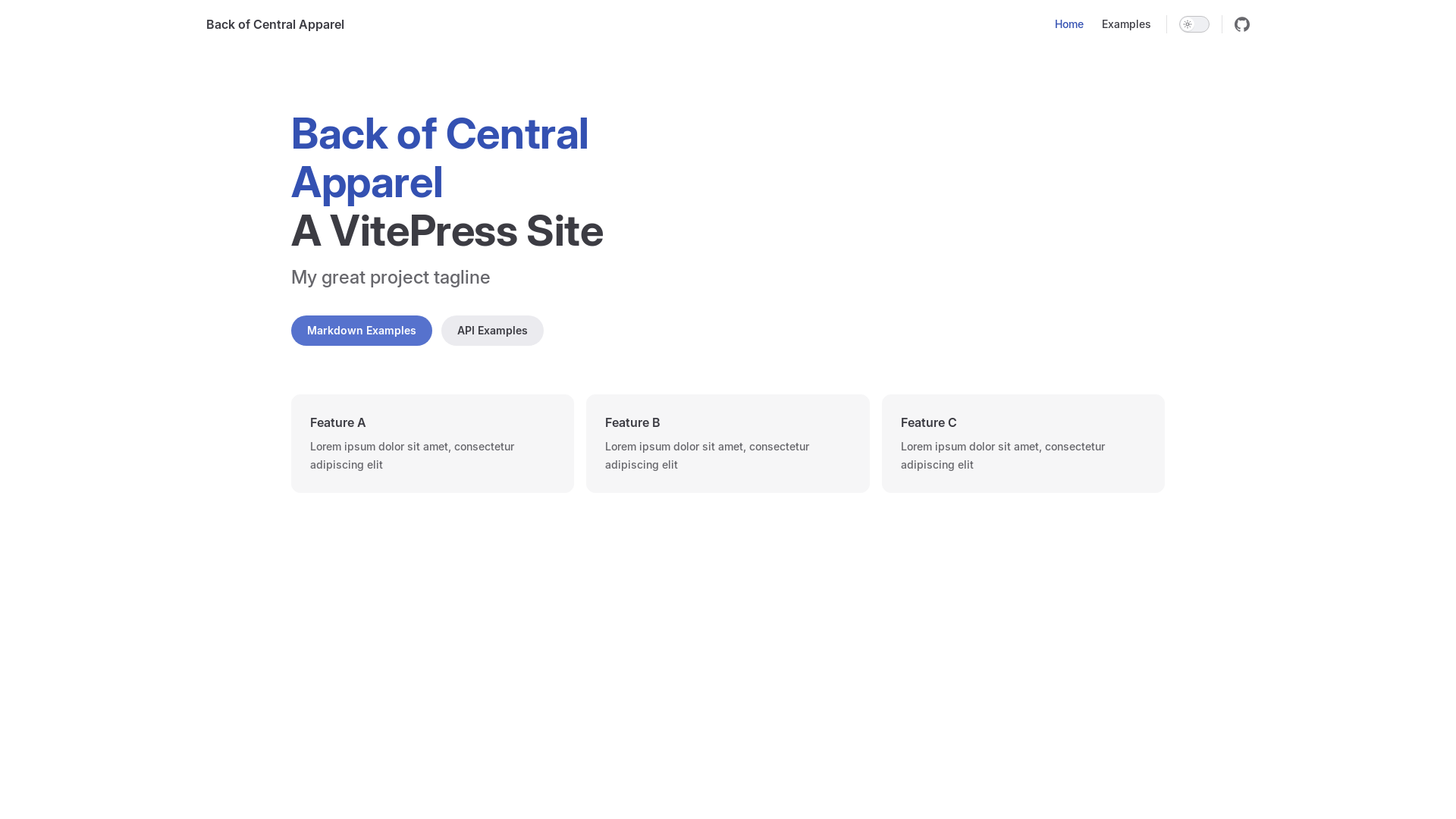 website screenshot of https://back-of-central.pages.dev/