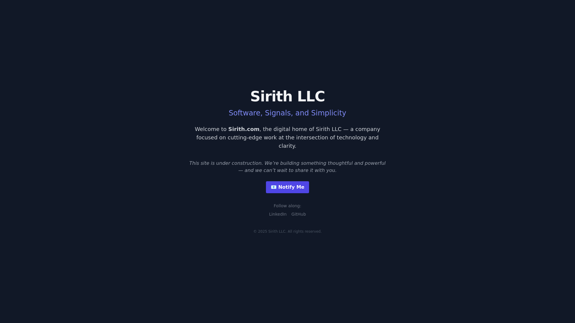 website screenshot of https://sirithplaceholder.pages.dev/