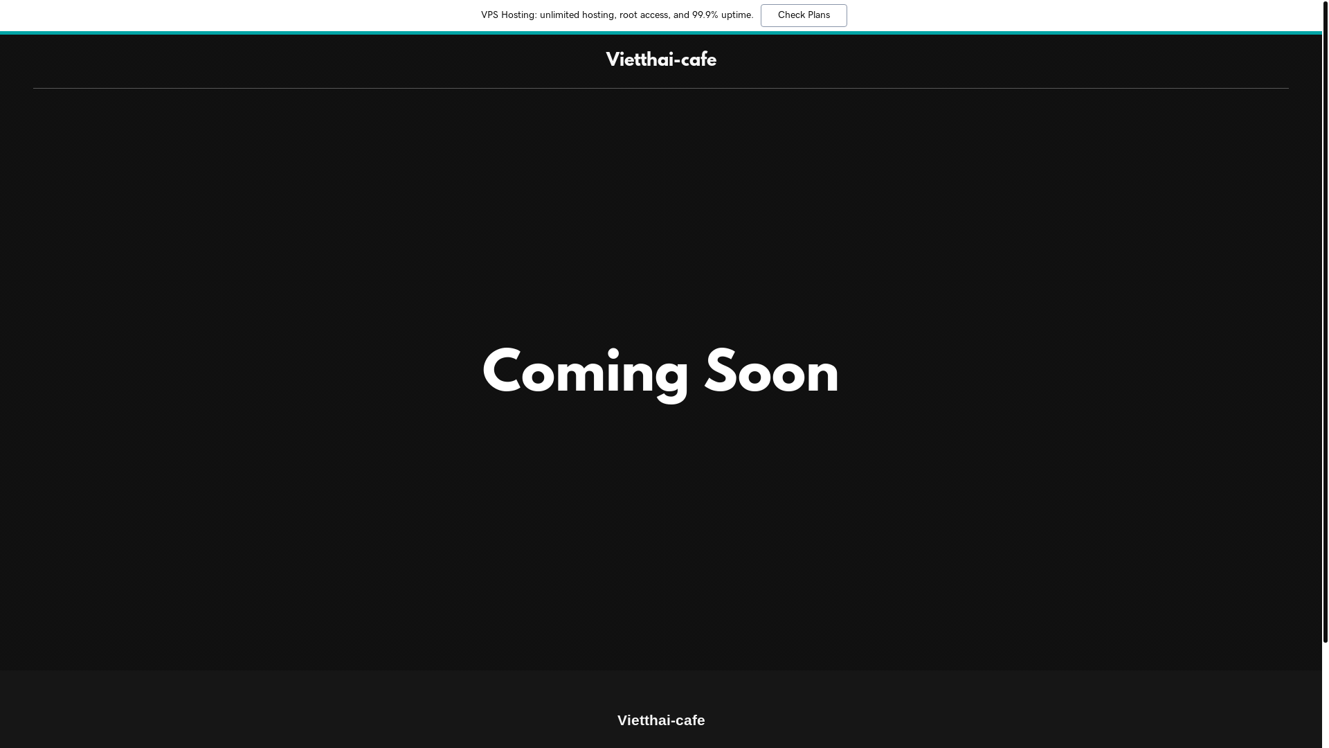 website screenshot of https://vietthai-cafe.com/