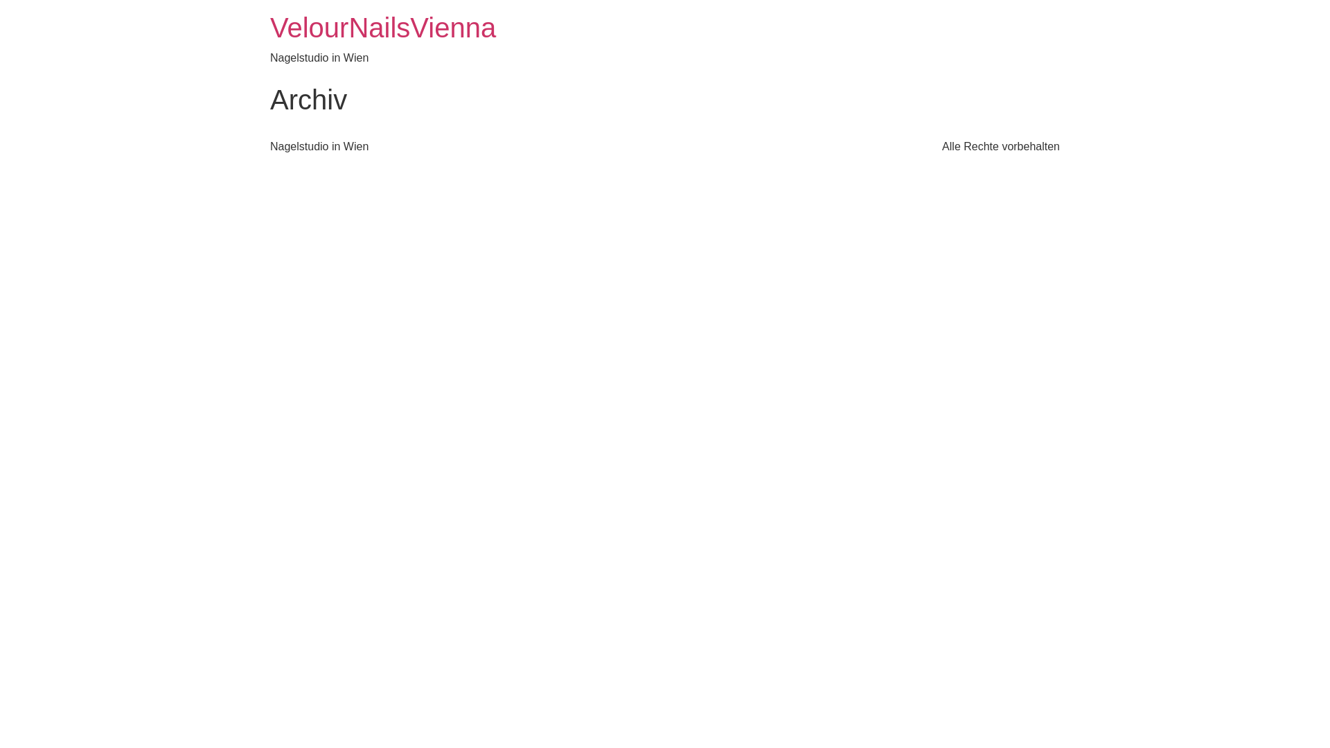 website screenshot of https://velournailsvienna.at/