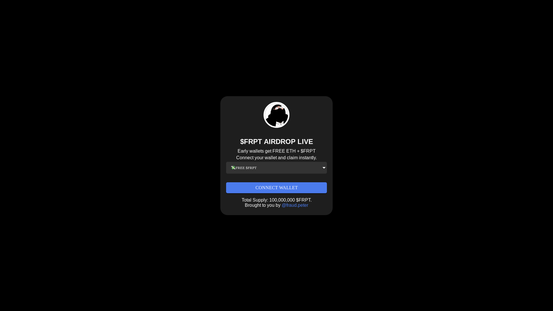 website screenshot of https://fraudpeter.com/