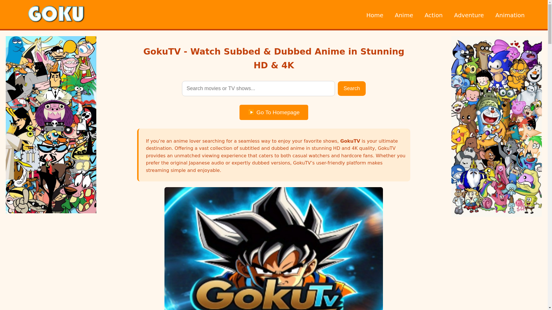 website screenshot of https://gokutv-za-com.pages.dev/