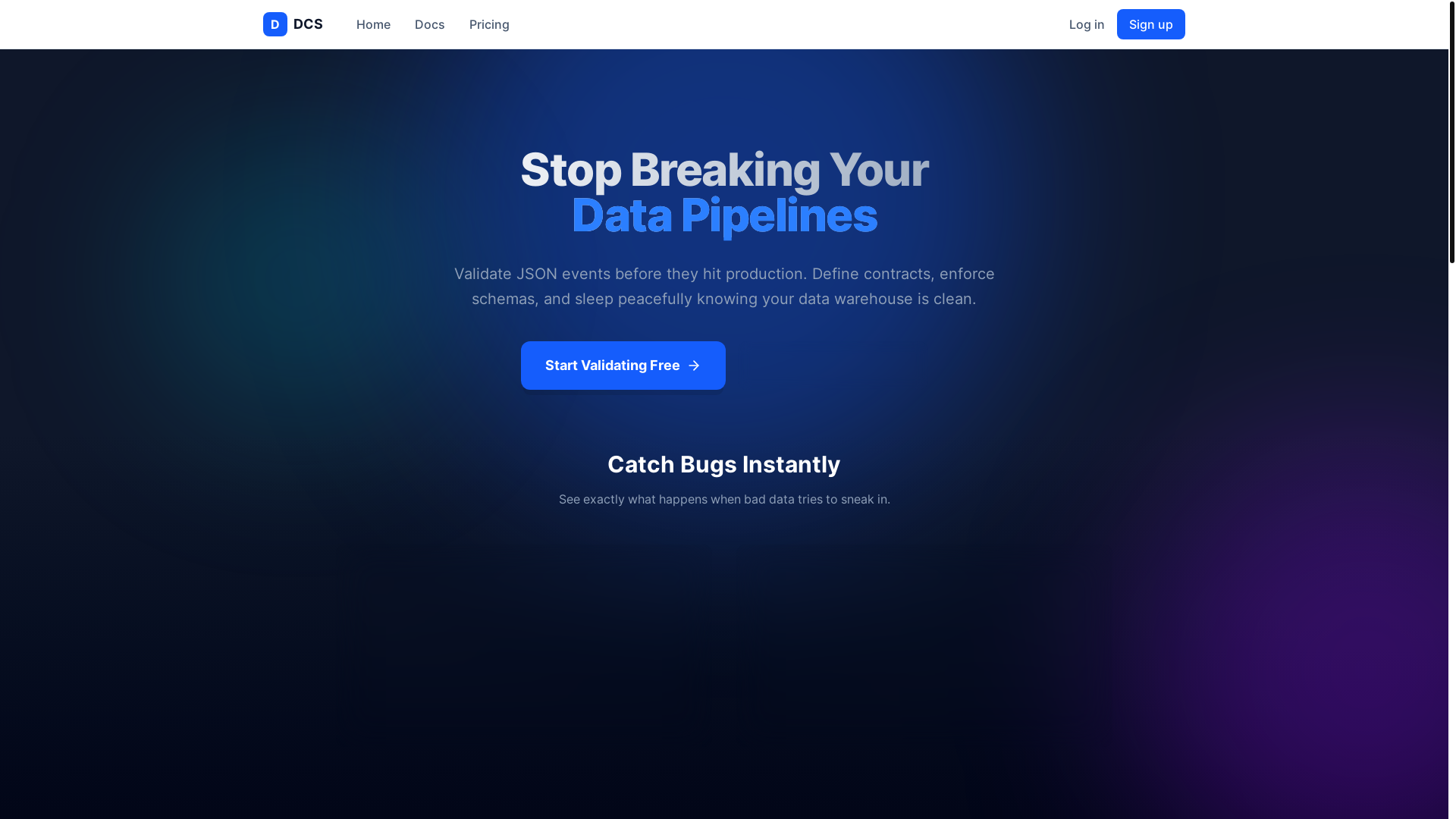website screenshot of https://sentryflow.app/