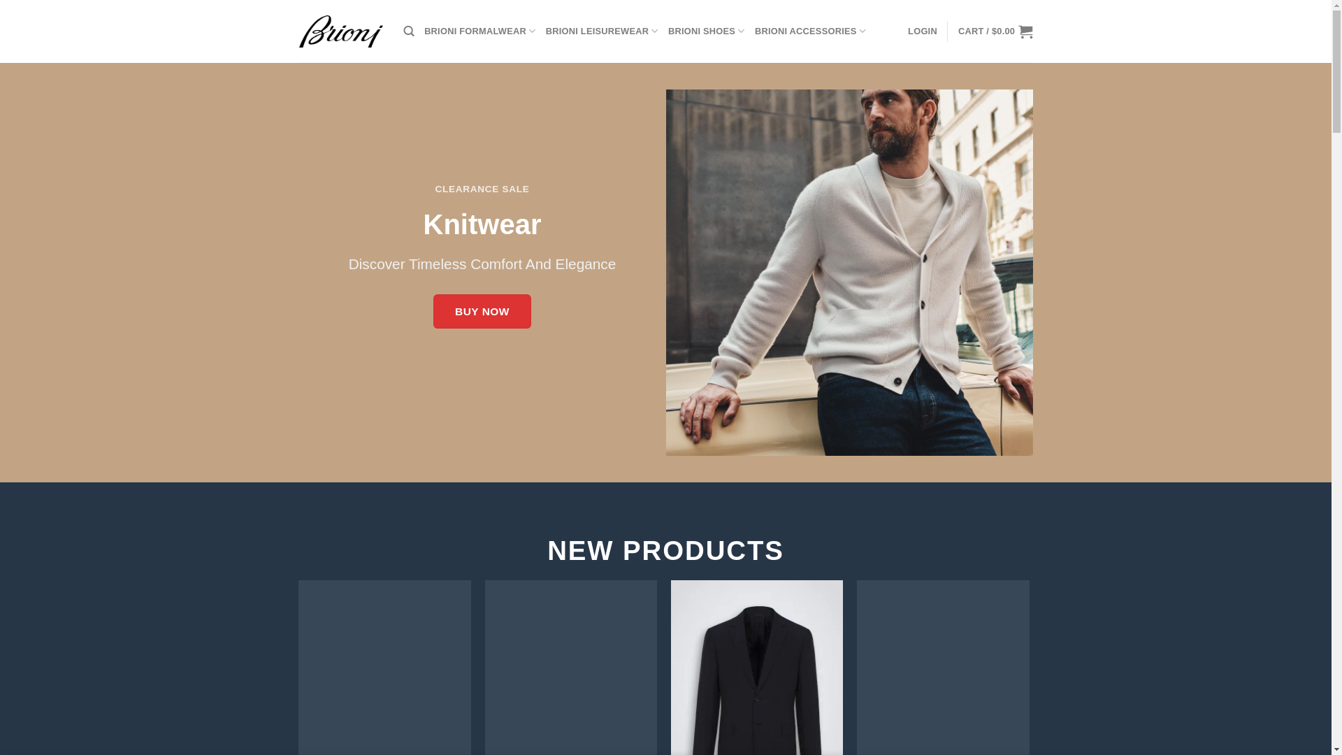 website screenshot of https://excellencemenswear.com/