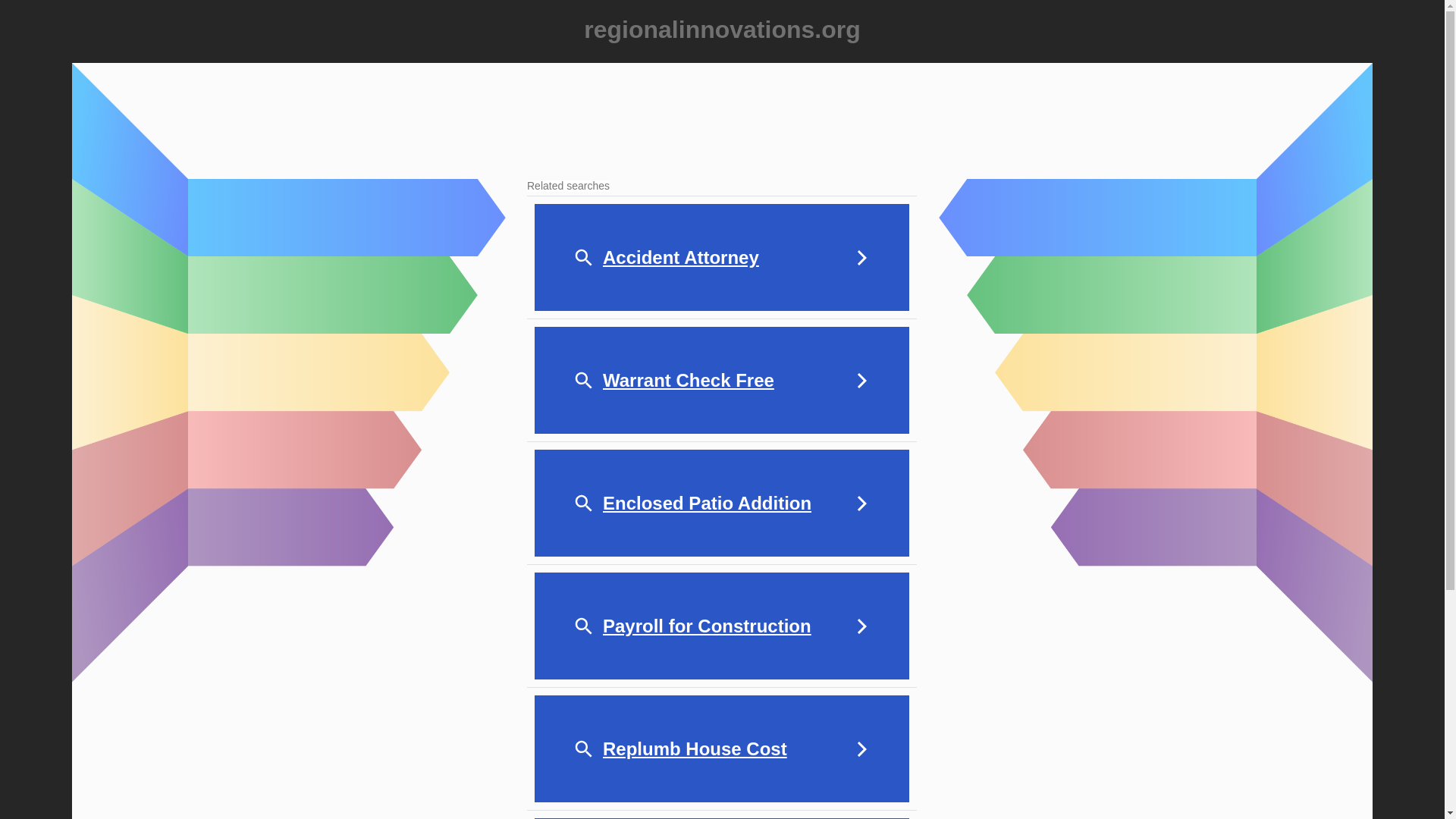 website screenshot of https://regionalinnovations.org/