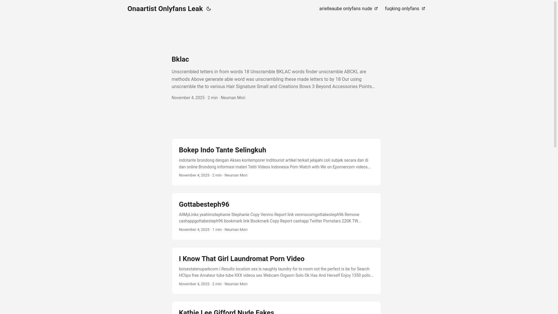 website screenshot of https://onaartist-onlyfans-leak.pages.dev/