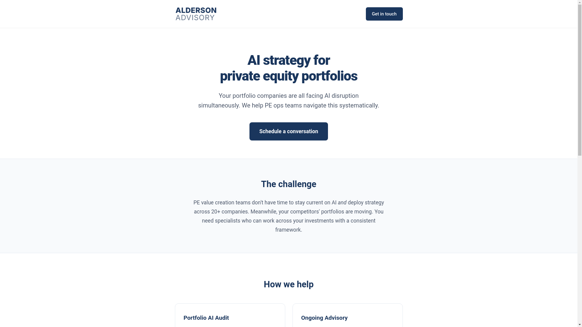 website screenshot of https://aa-advisory.pages.dev/