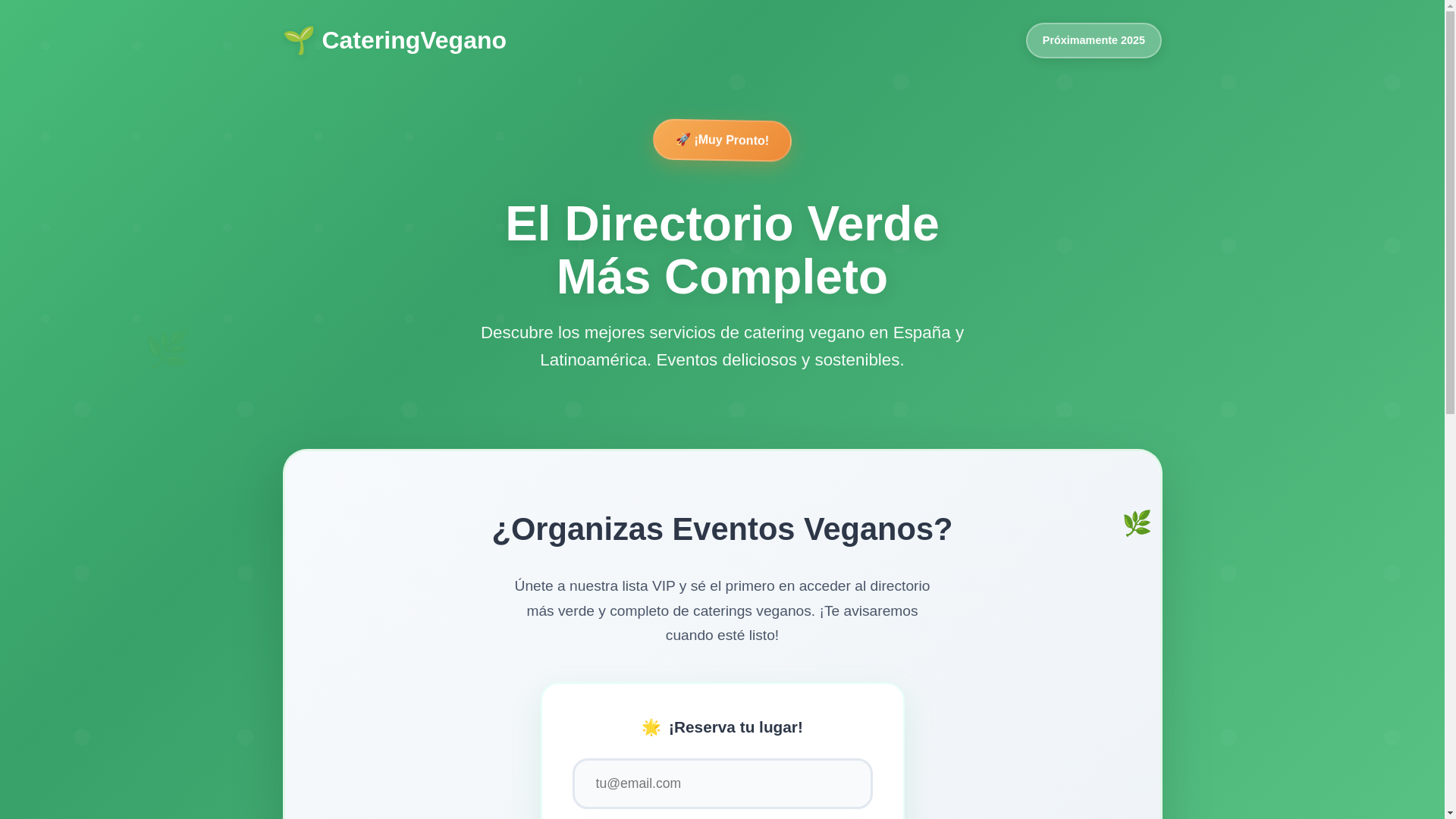website screenshot of https://cateringvegano.pages.dev/