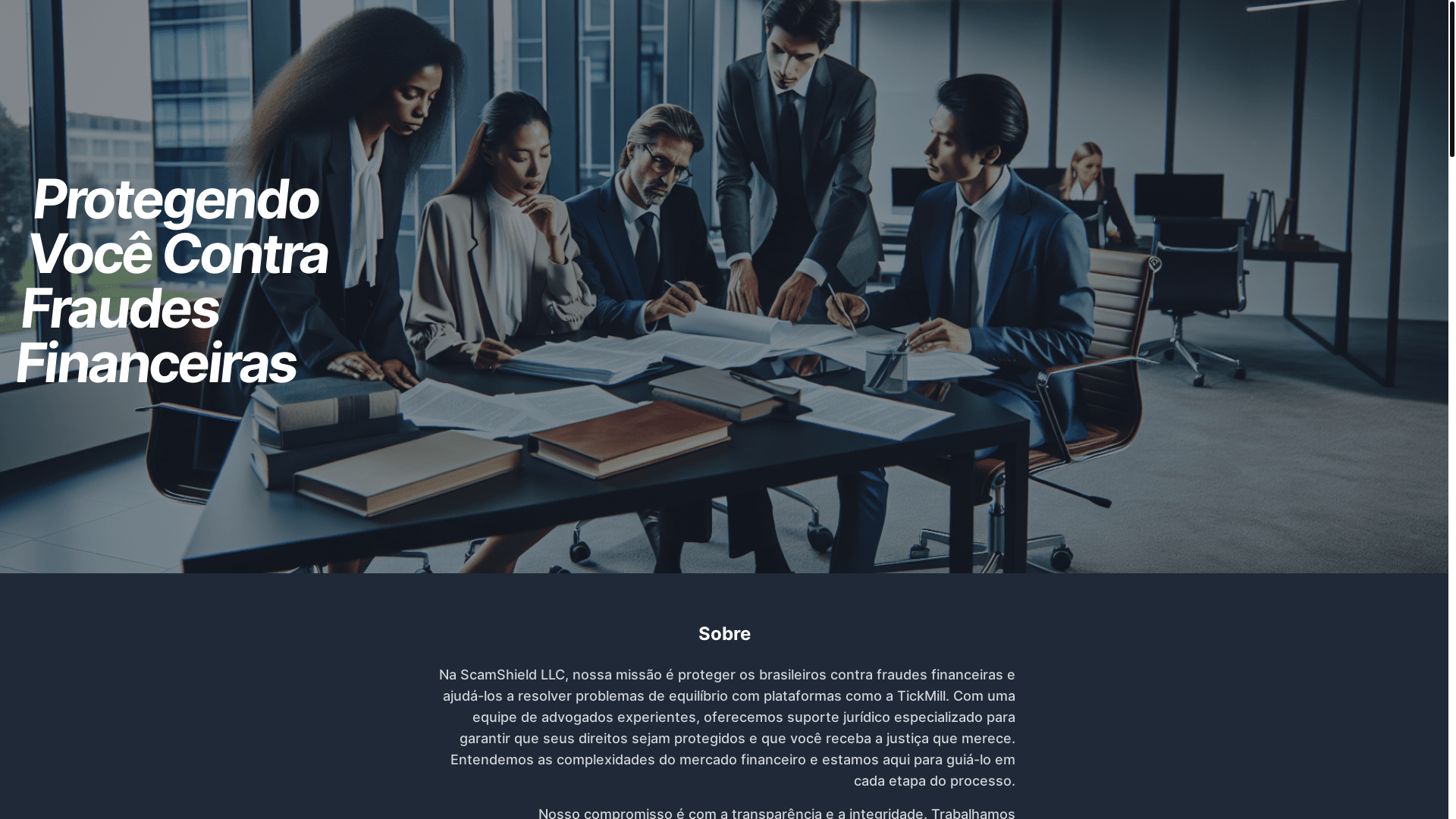 website screenshot of https://tickmill-br.com/
