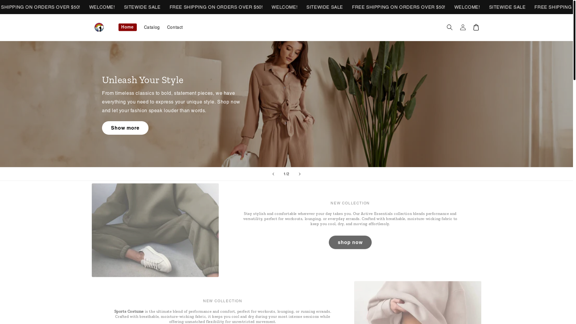 website screenshot of https://brandsllc.store/