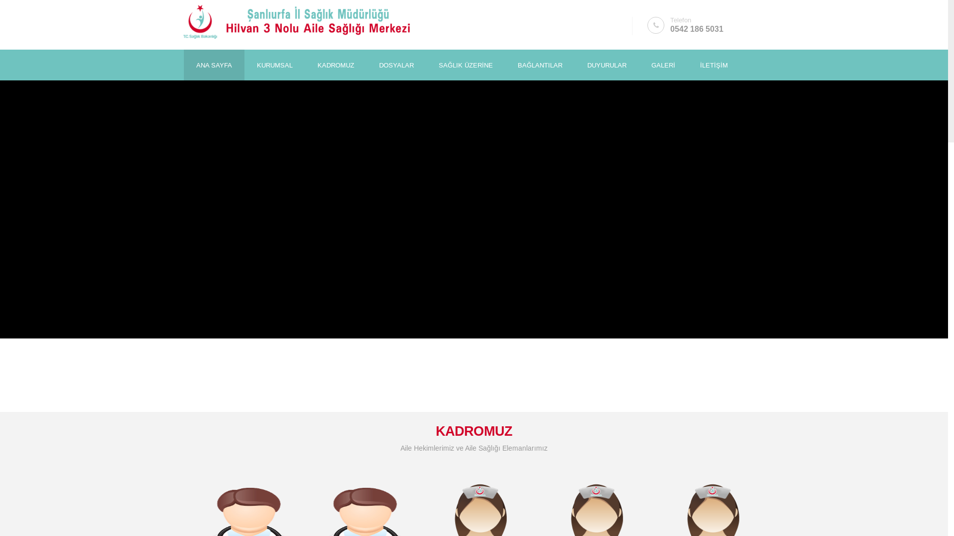 website screenshot of https://hilvan3noluasm.com.tr/