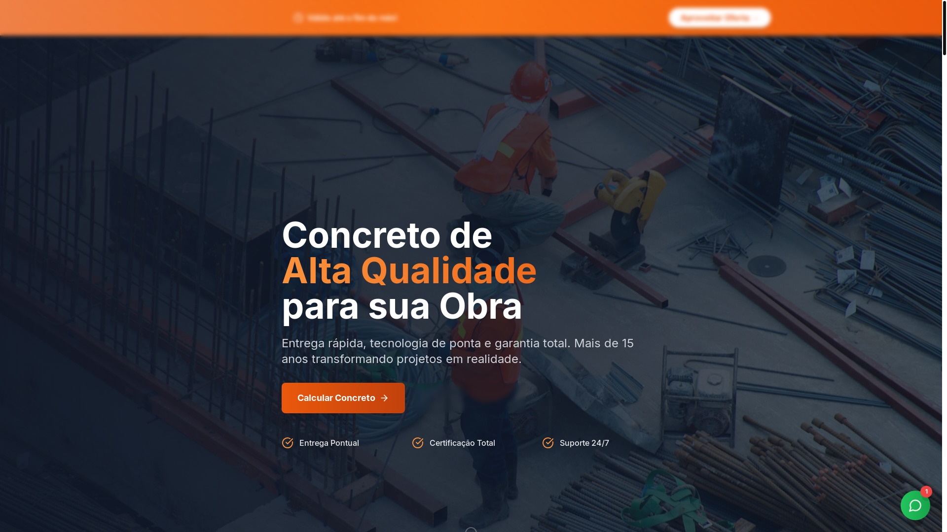 website screenshot of https://imperiodoconcreto.com/