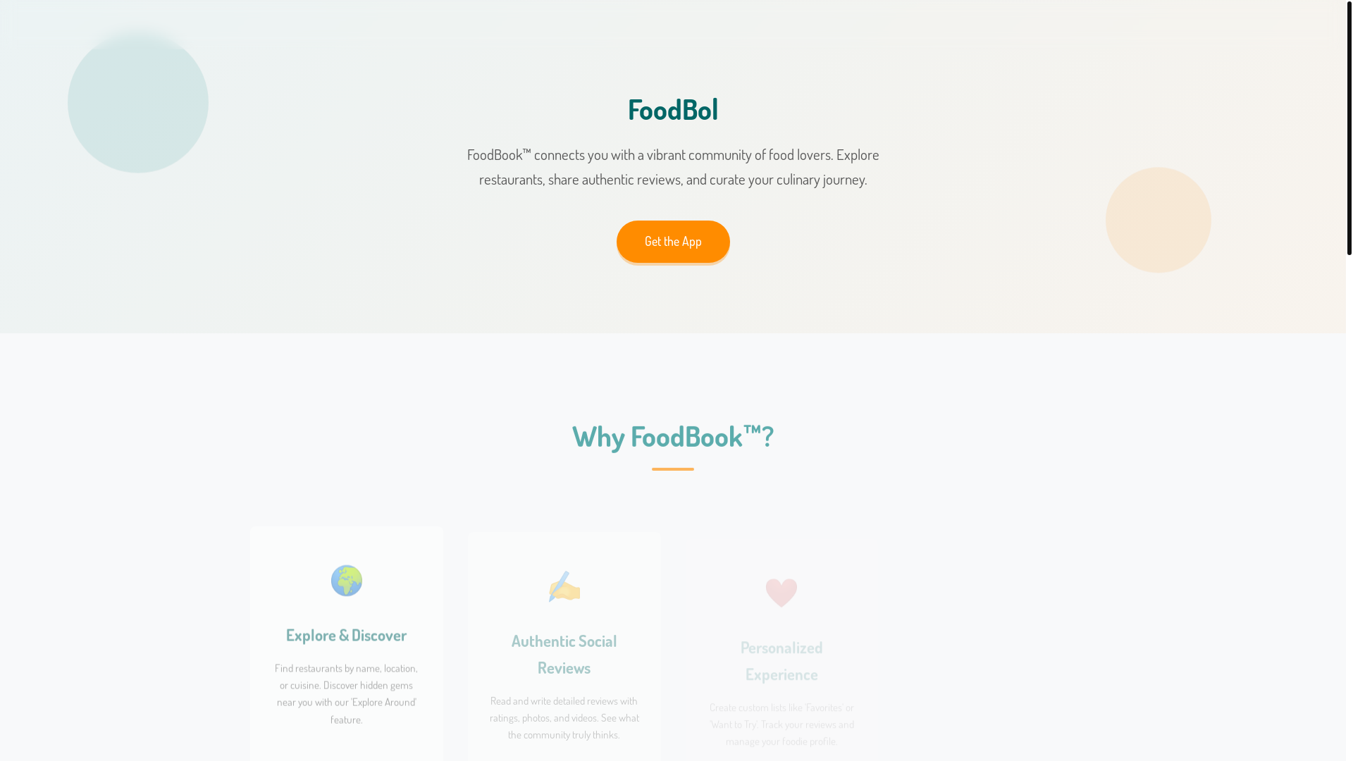 website screenshot of https://food-book-site.pages.dev/