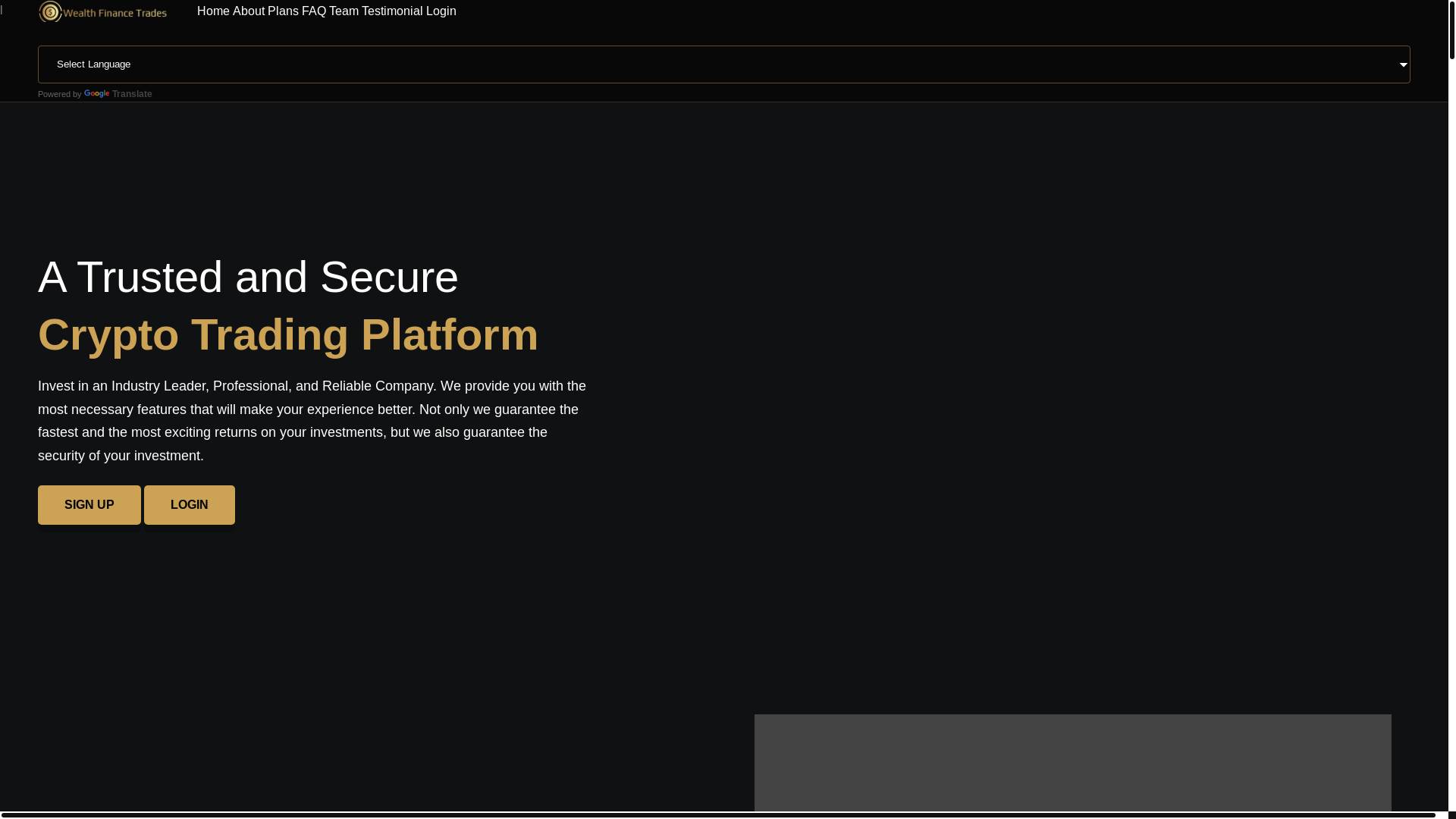 website screenshot of https://wealthfinantrades.com/