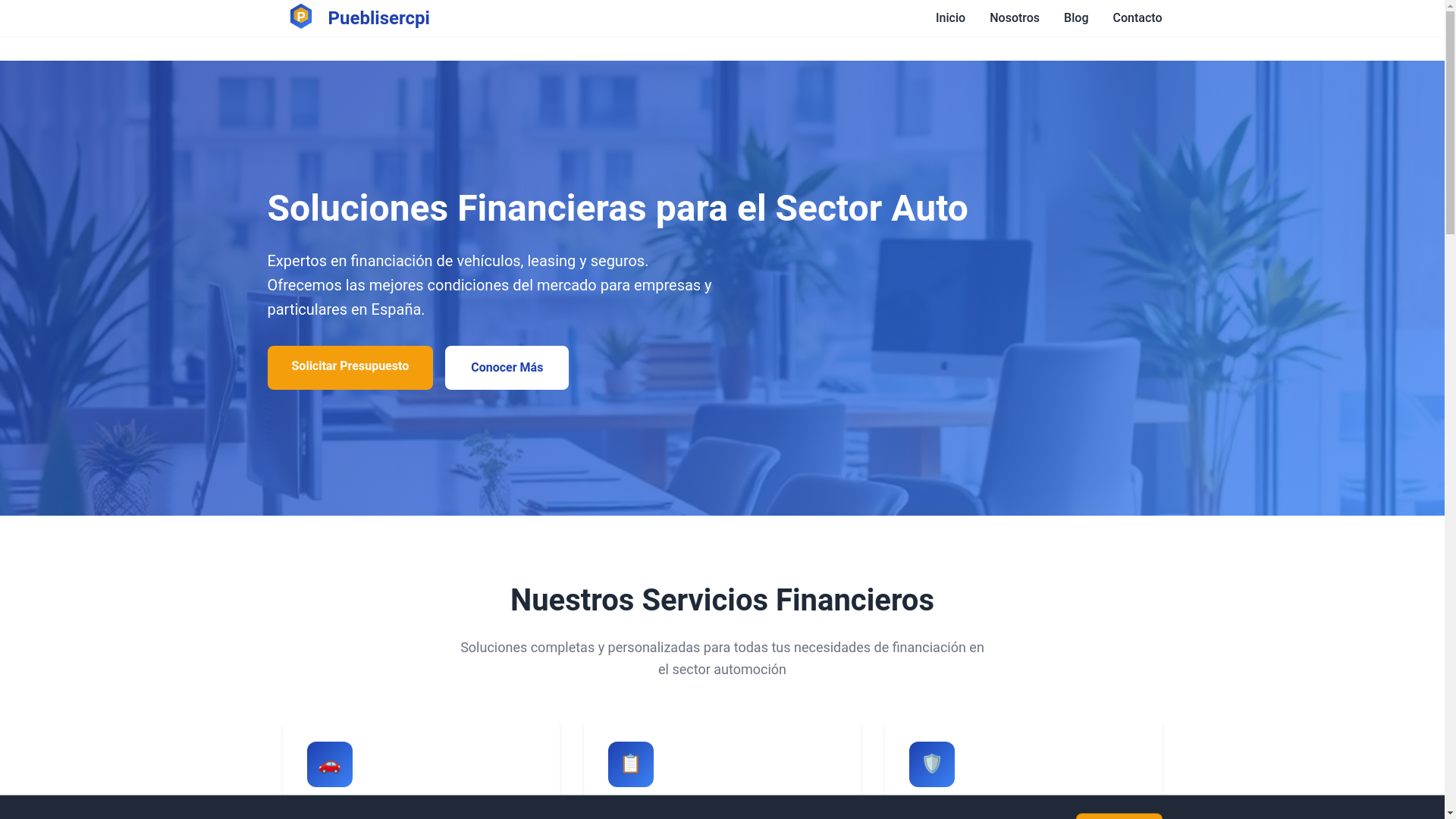 website screenshot of https://pueblisercpi.online/